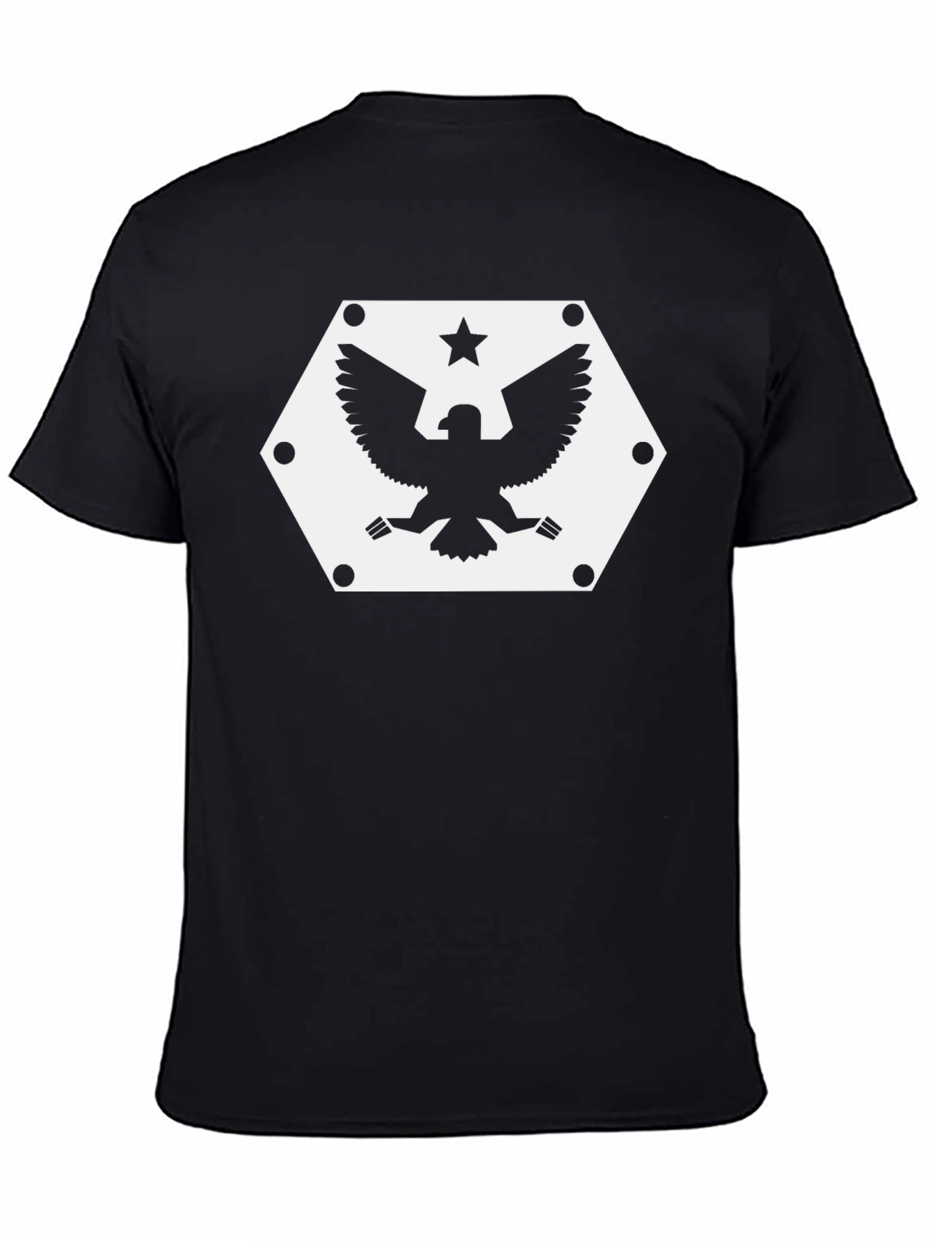 Eagle Star Graphic Tee - Black T-Shirt