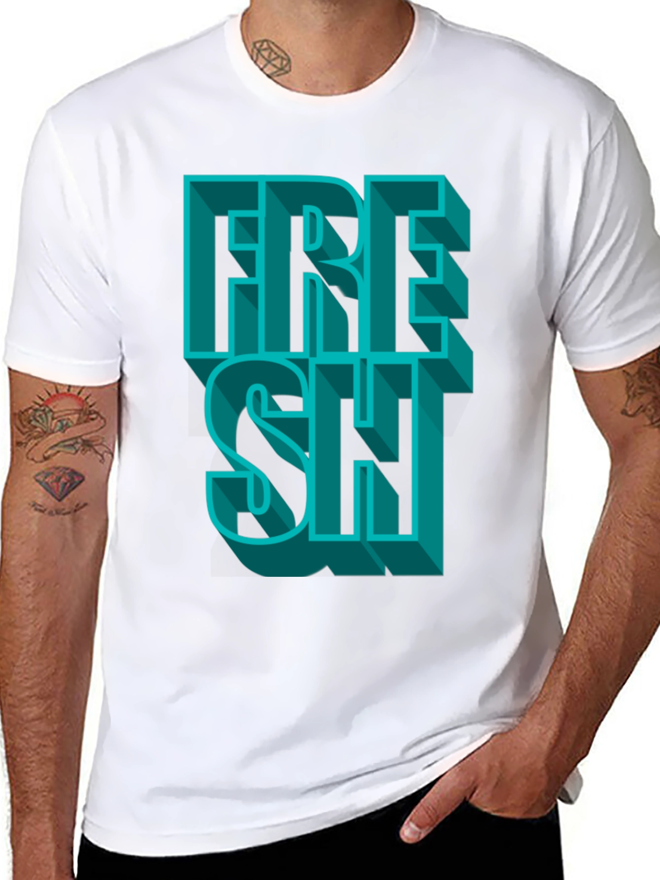 Fresh Graphic Tee - Stylish Everyday Wear