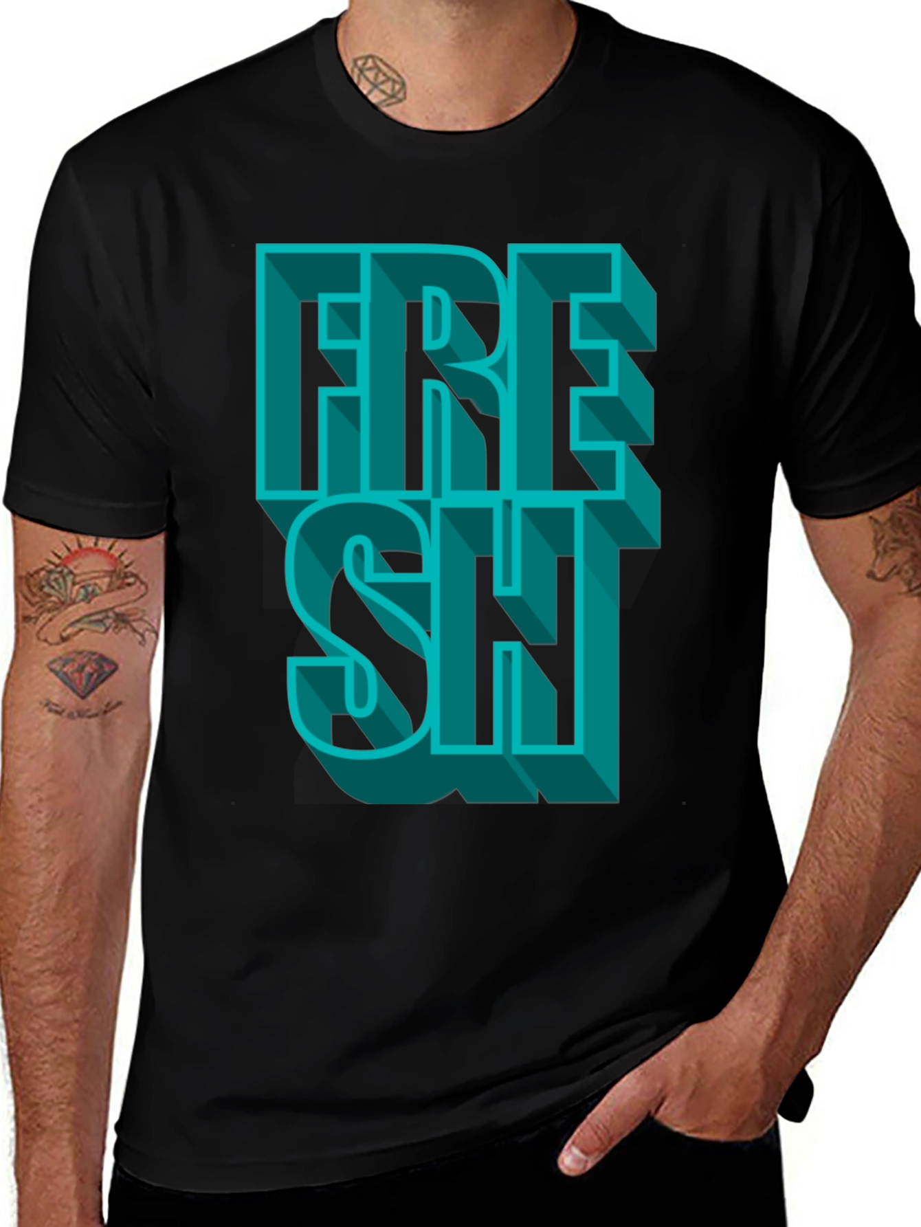 Fresh Graphic Tee - Stylish Everyday Wear