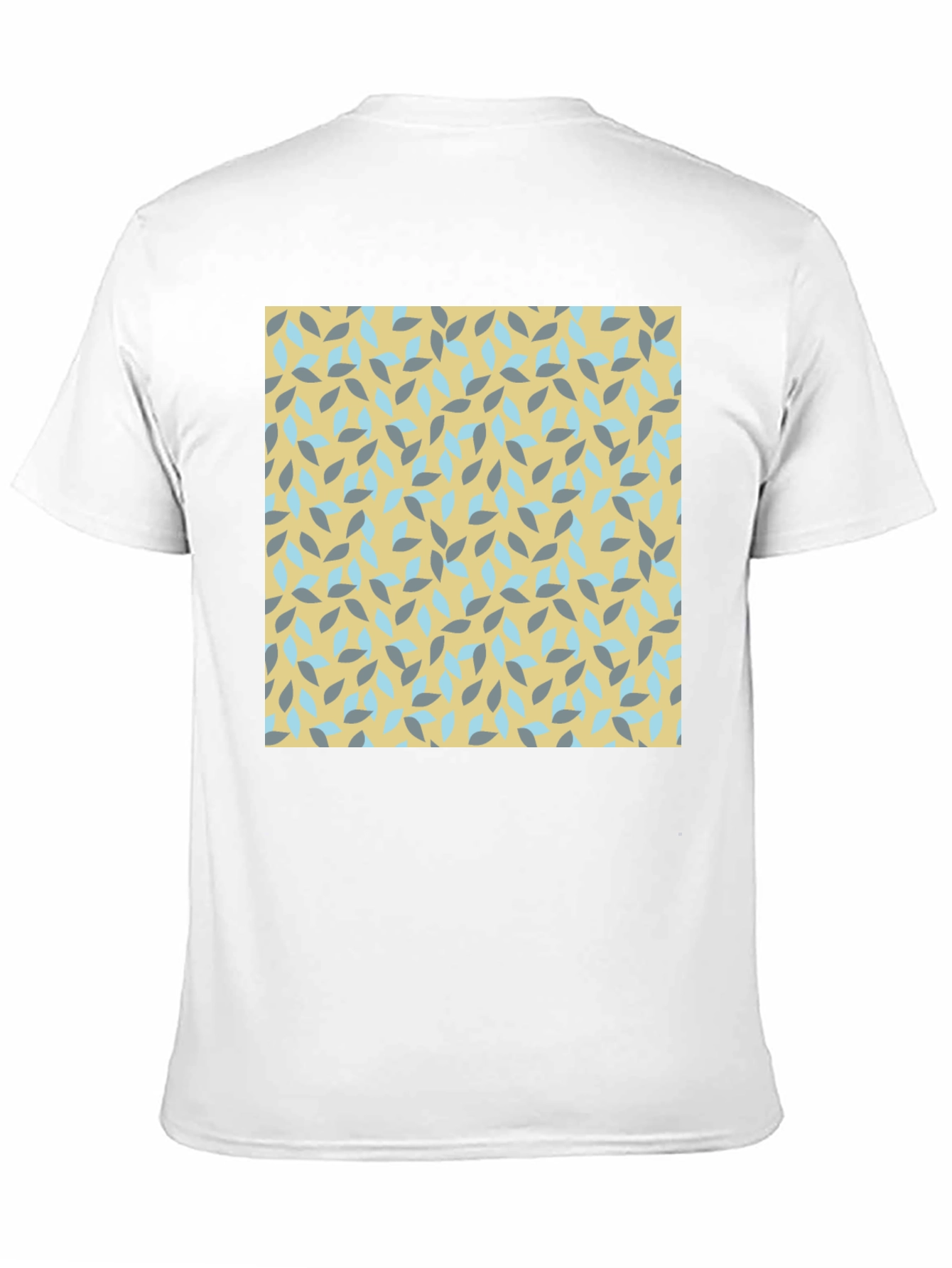 Patterned Crew Neck Tee