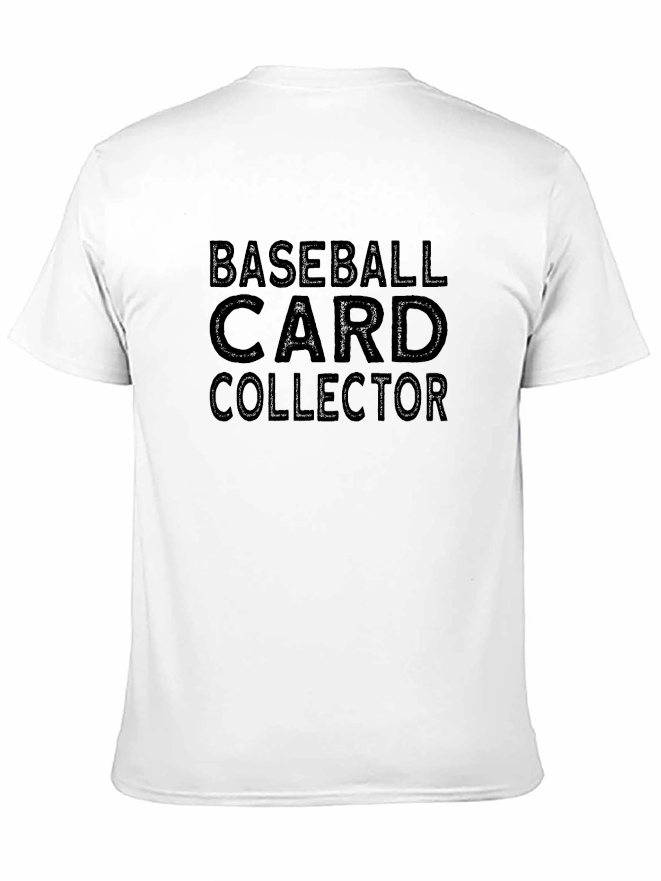 Baseball Card Collector Black T-Shirt