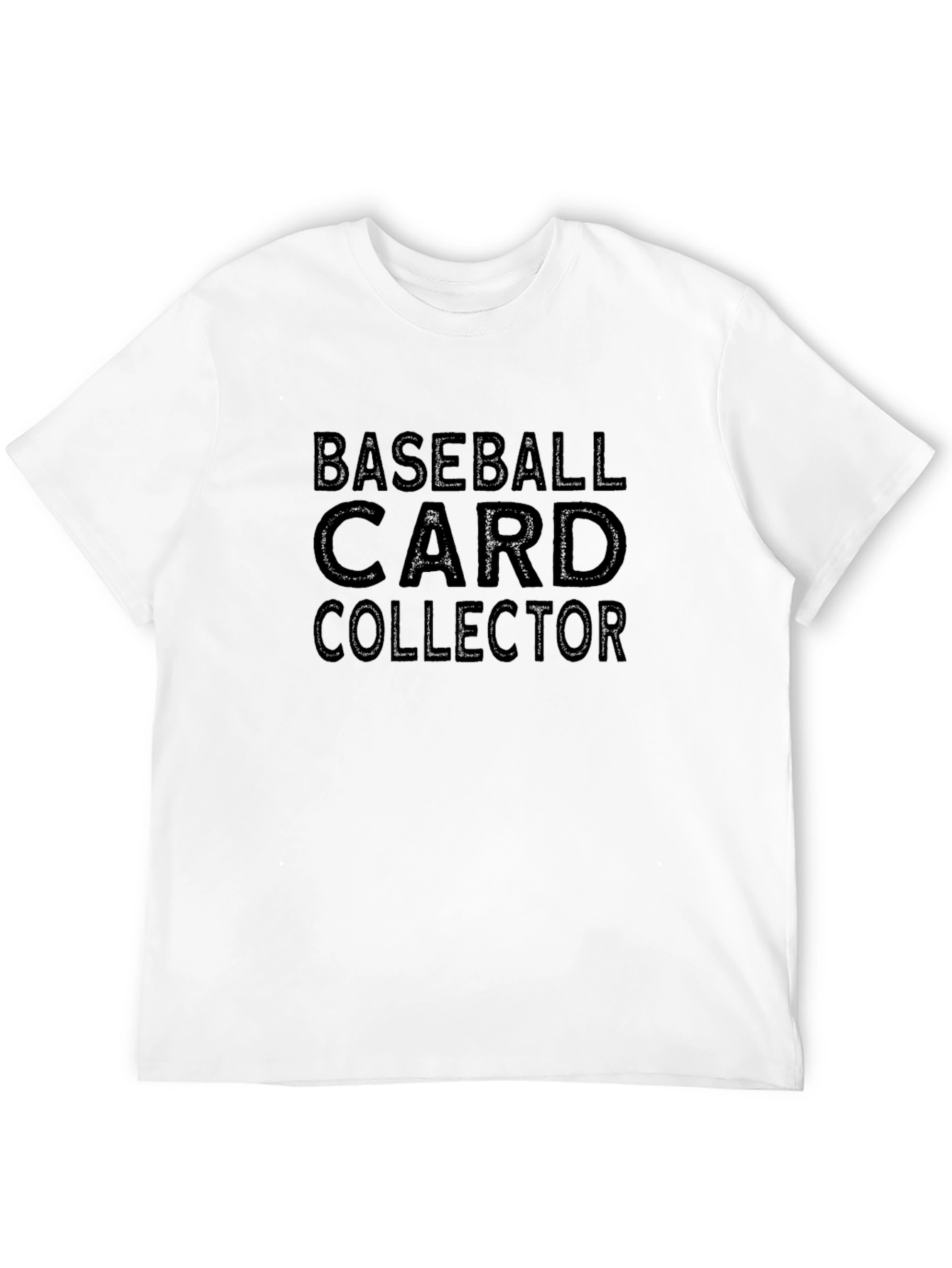 Baseball Card Collector Black T-Shirt