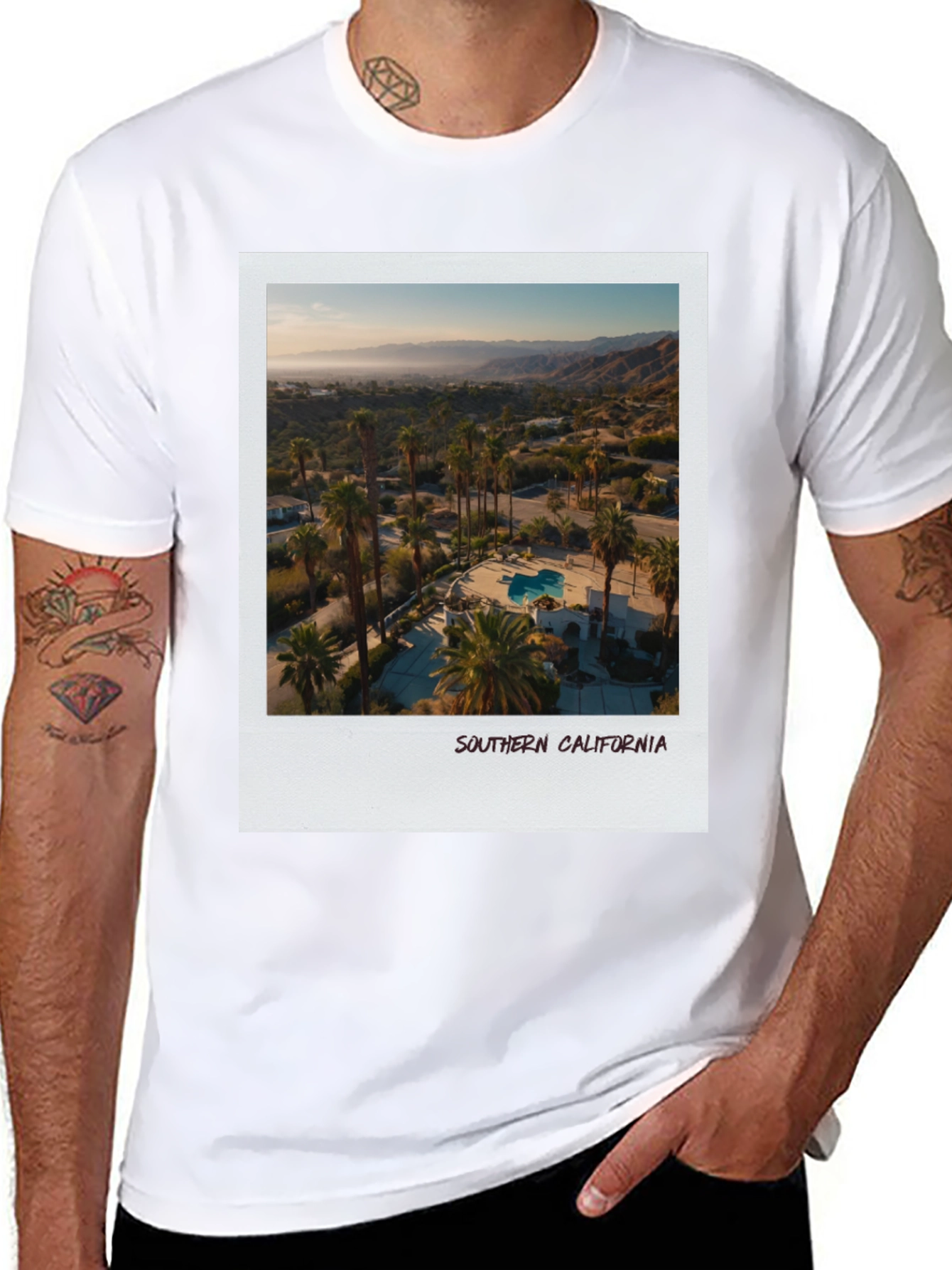 Southern California Palm Springs Graphic T-Shirt