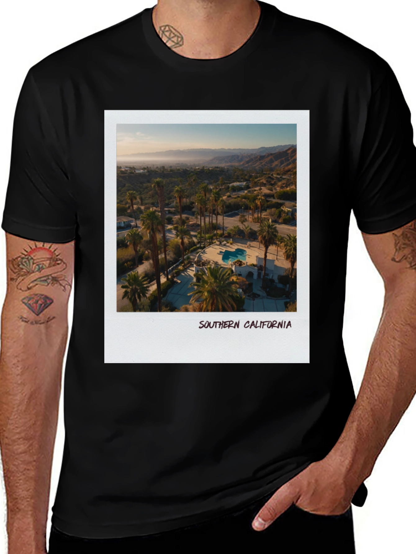 Southern California Palm Springs Graphic T-Shirt