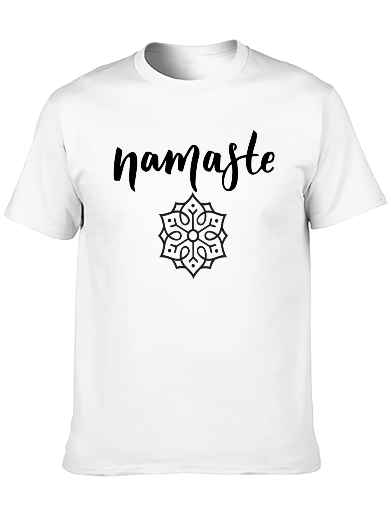 Namaste Graphic Tee - Relaxed Fit Cotton T-Shirt