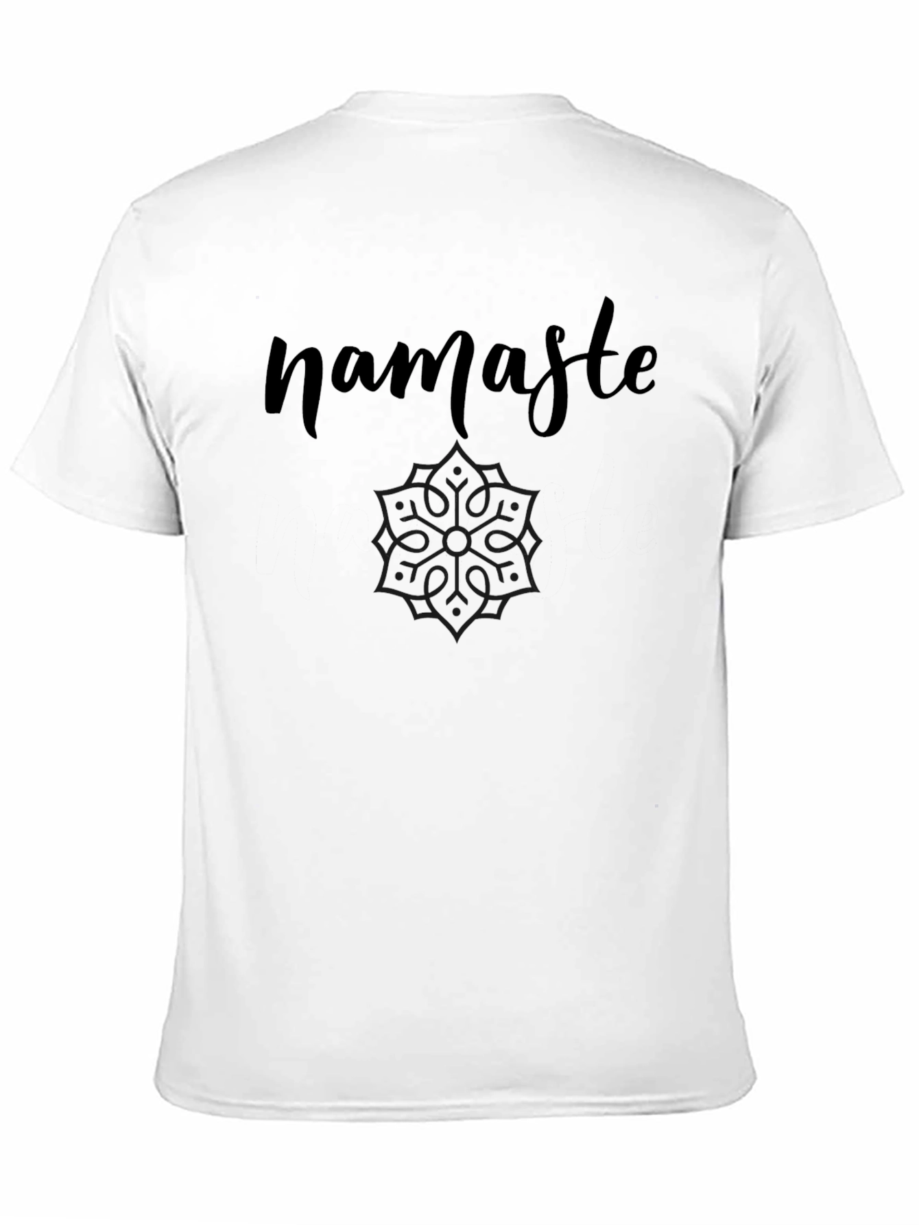 Namaste Graphic Tee - Relaxed Fit Cotton T-Shirt