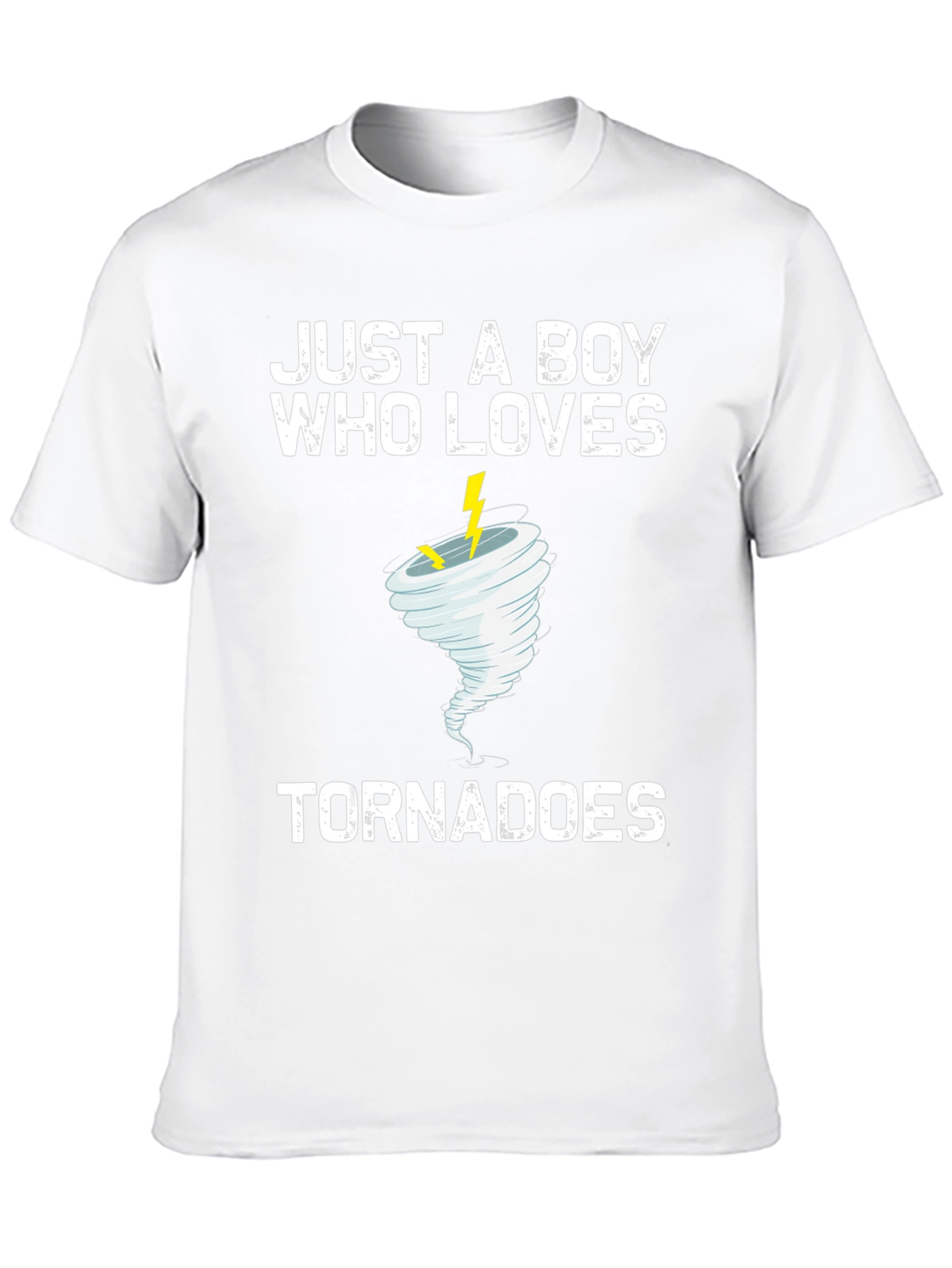 Just A Boy Who Loves Tornadoes Graphic T-Shirt