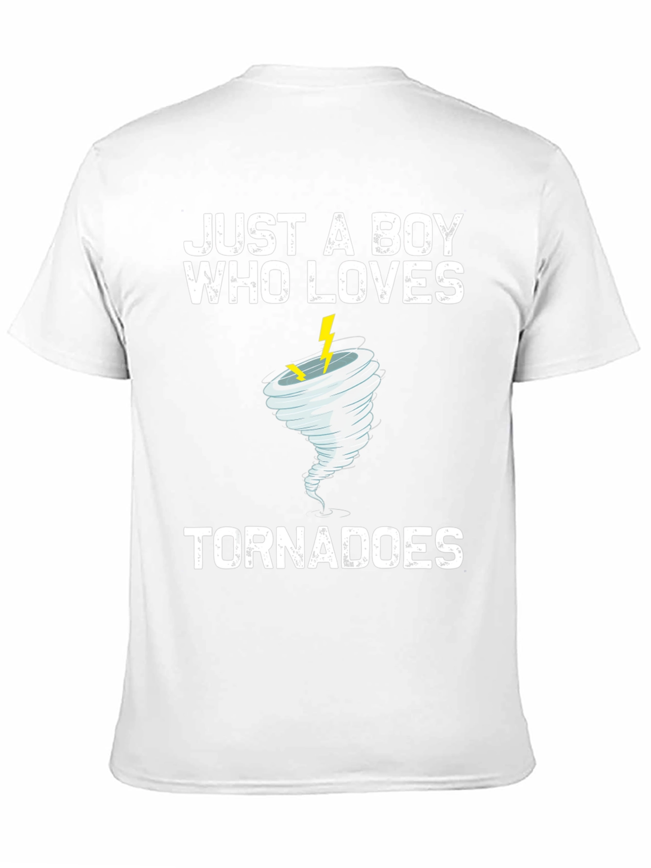 Just A Boy Who Loves Tornadoes Graphic T-Shirt