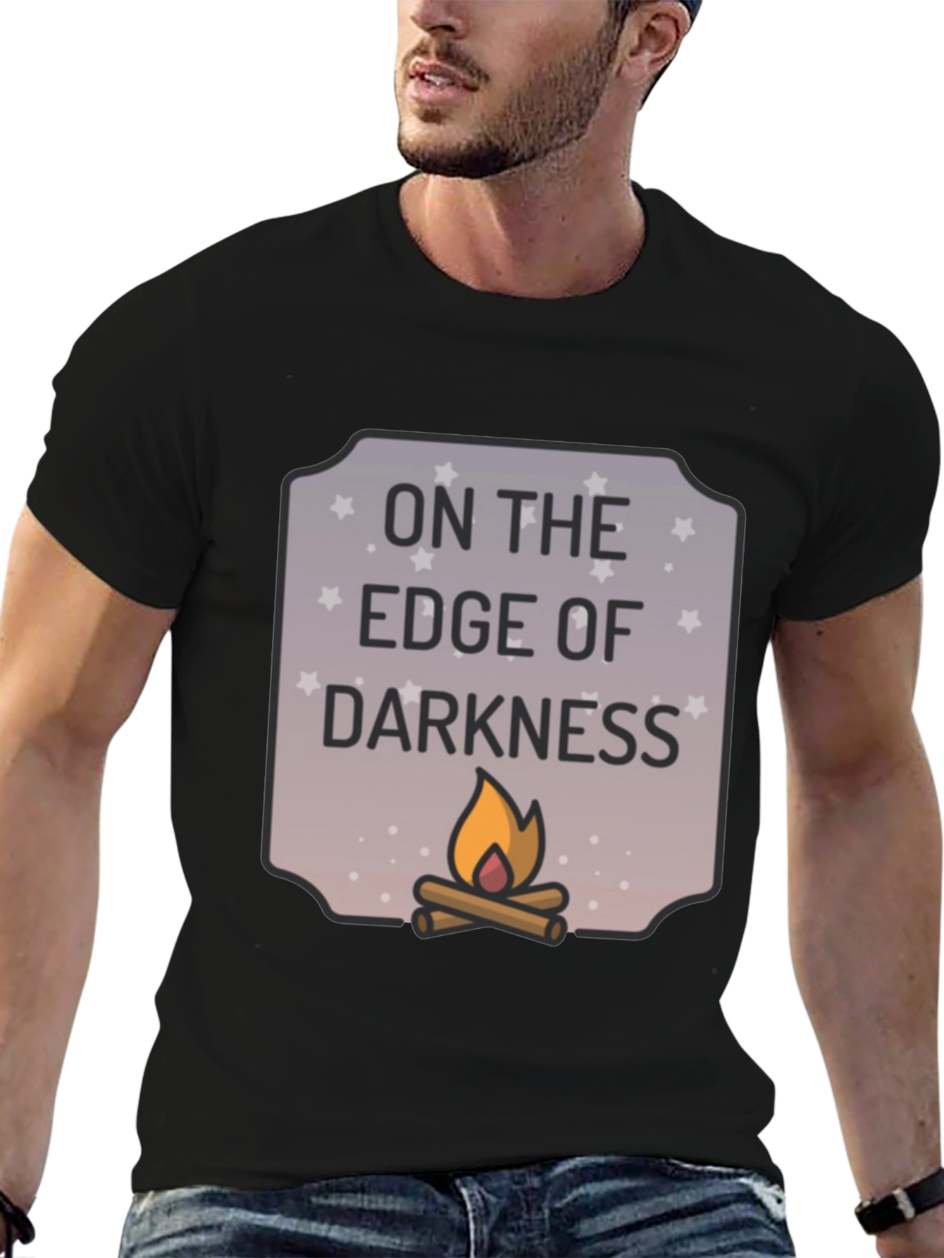 On the Edge of Darkness Graphic T-Shirt