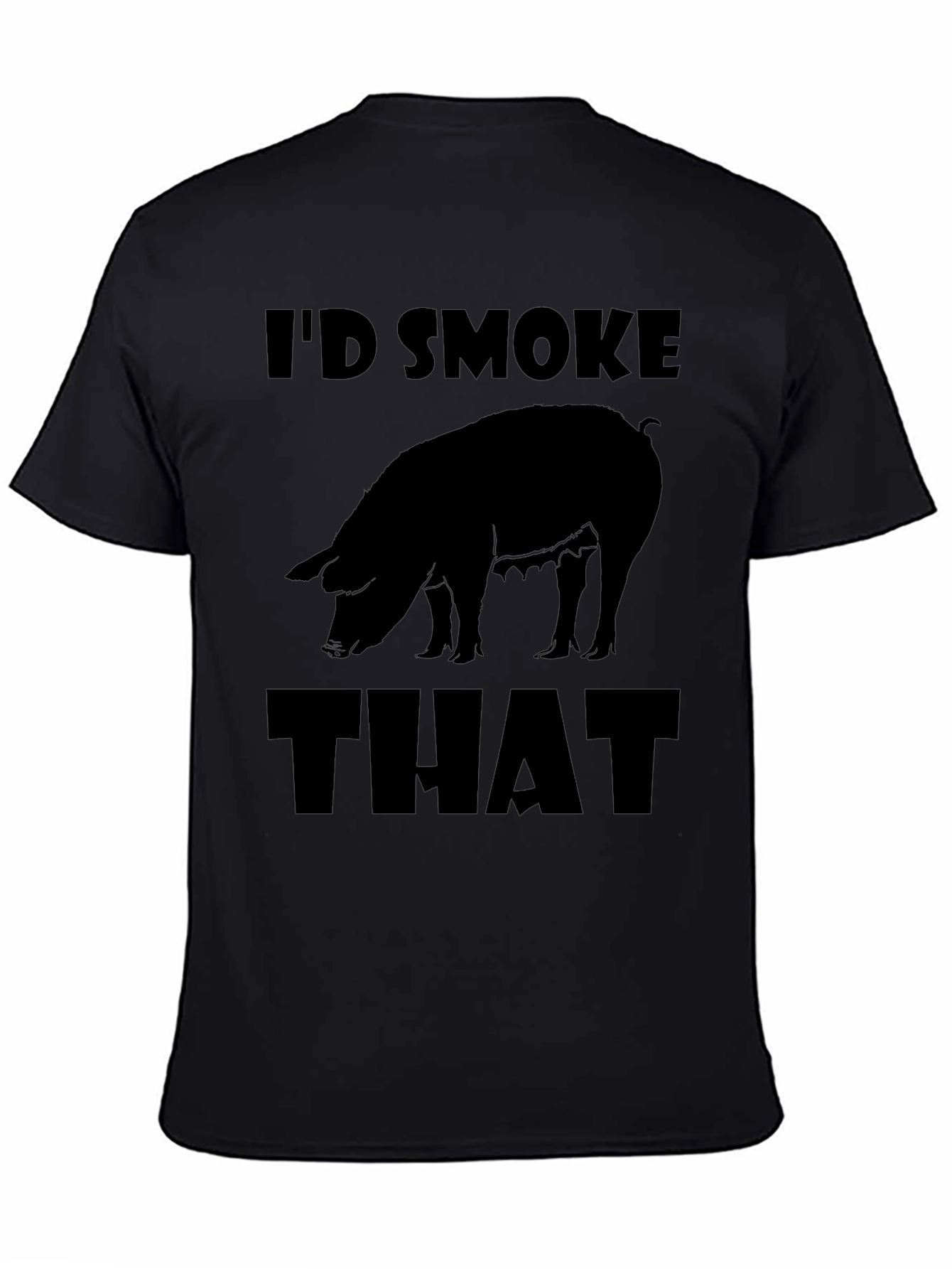 Id Smoke That Pig T-Shirt - BBQ Lover Tee