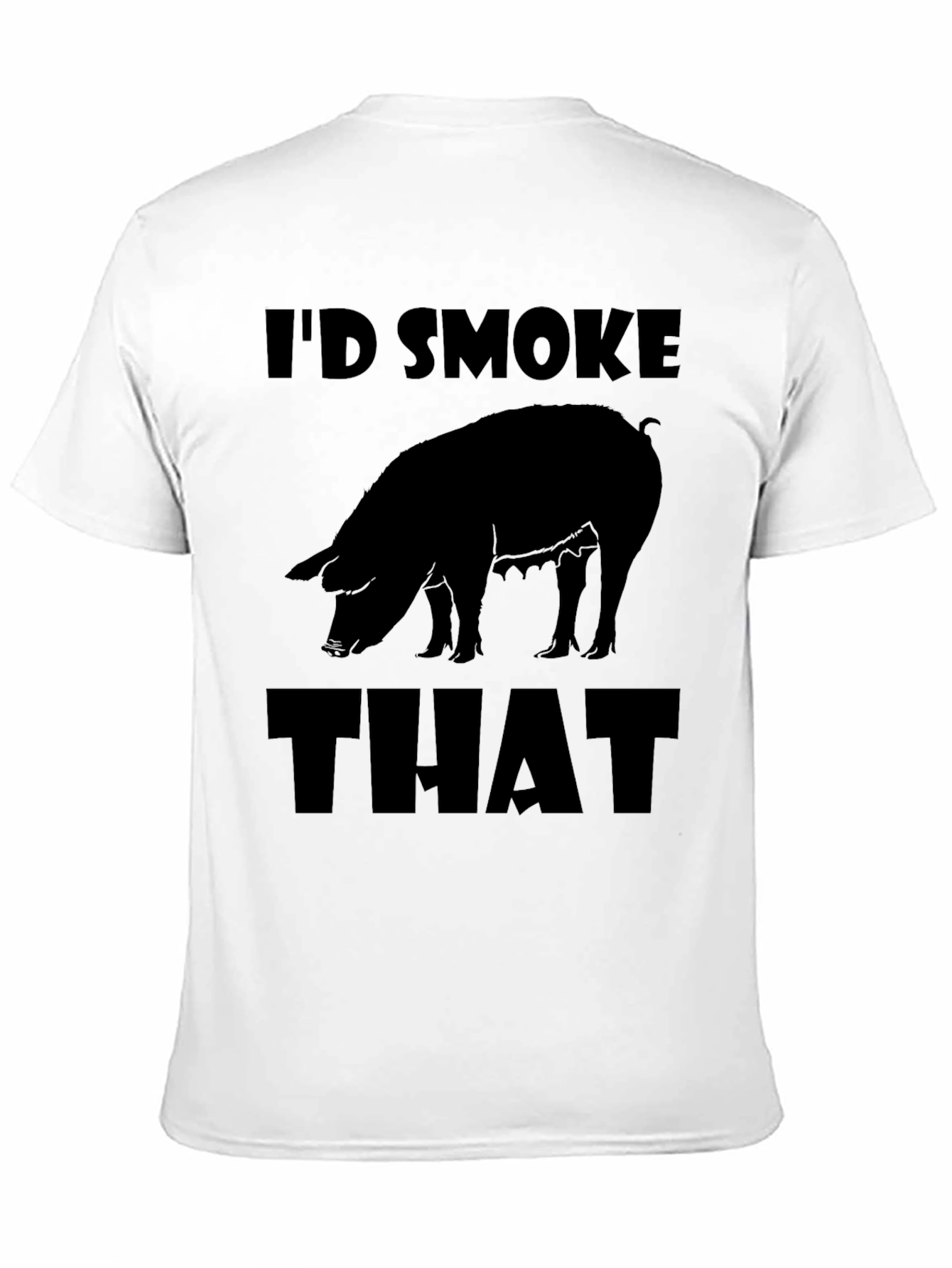 Id Smoke That Pig T-Shirt - BBQ Lover Tee