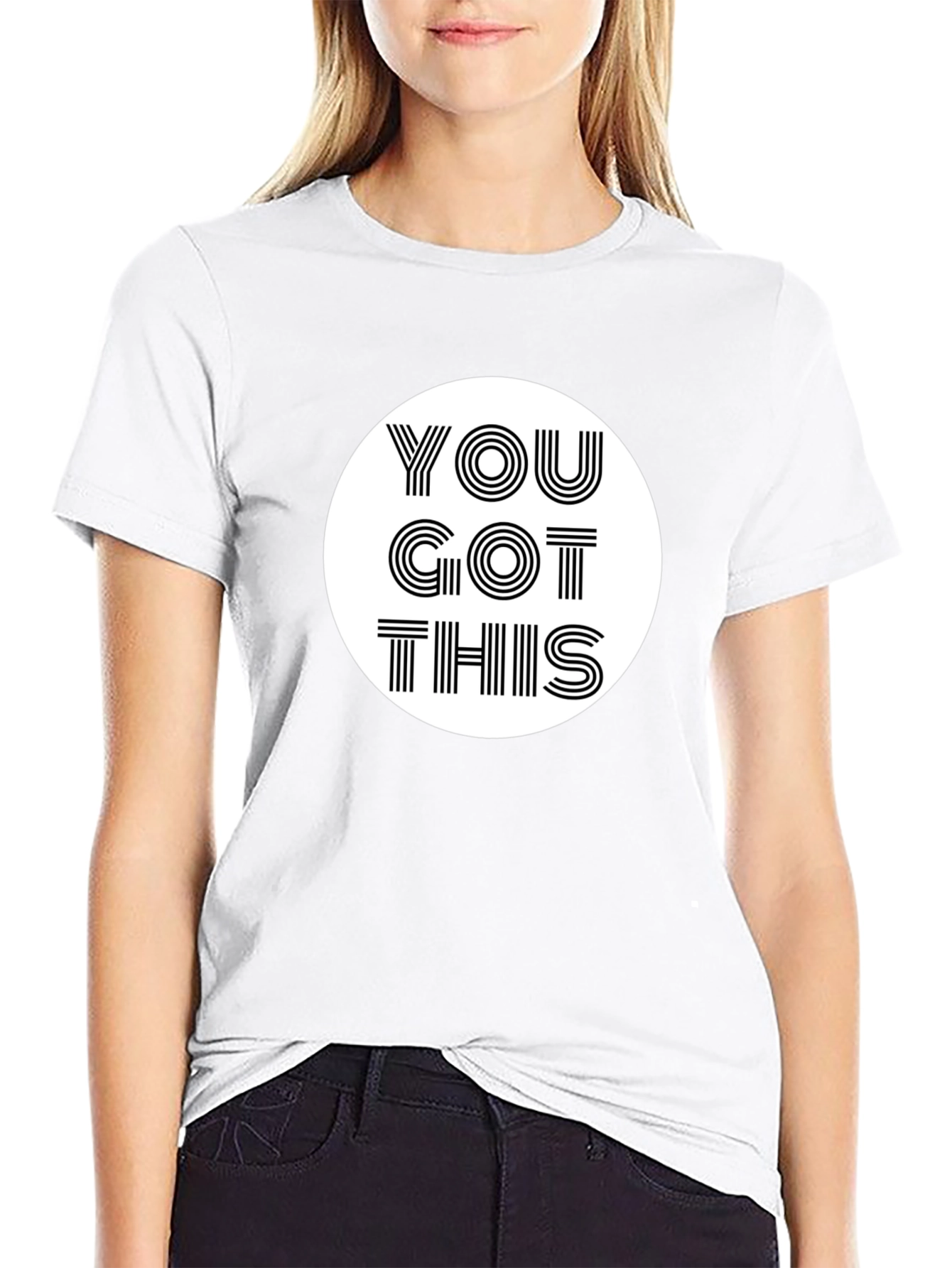 Motivational T-Shirt - You Got This - Black