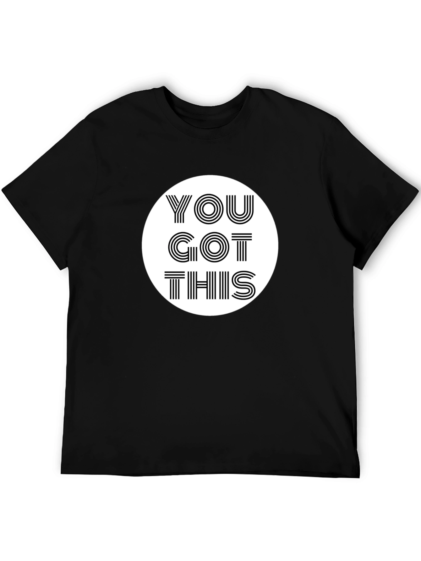 Motivational T-Shirt - You Got This - Black