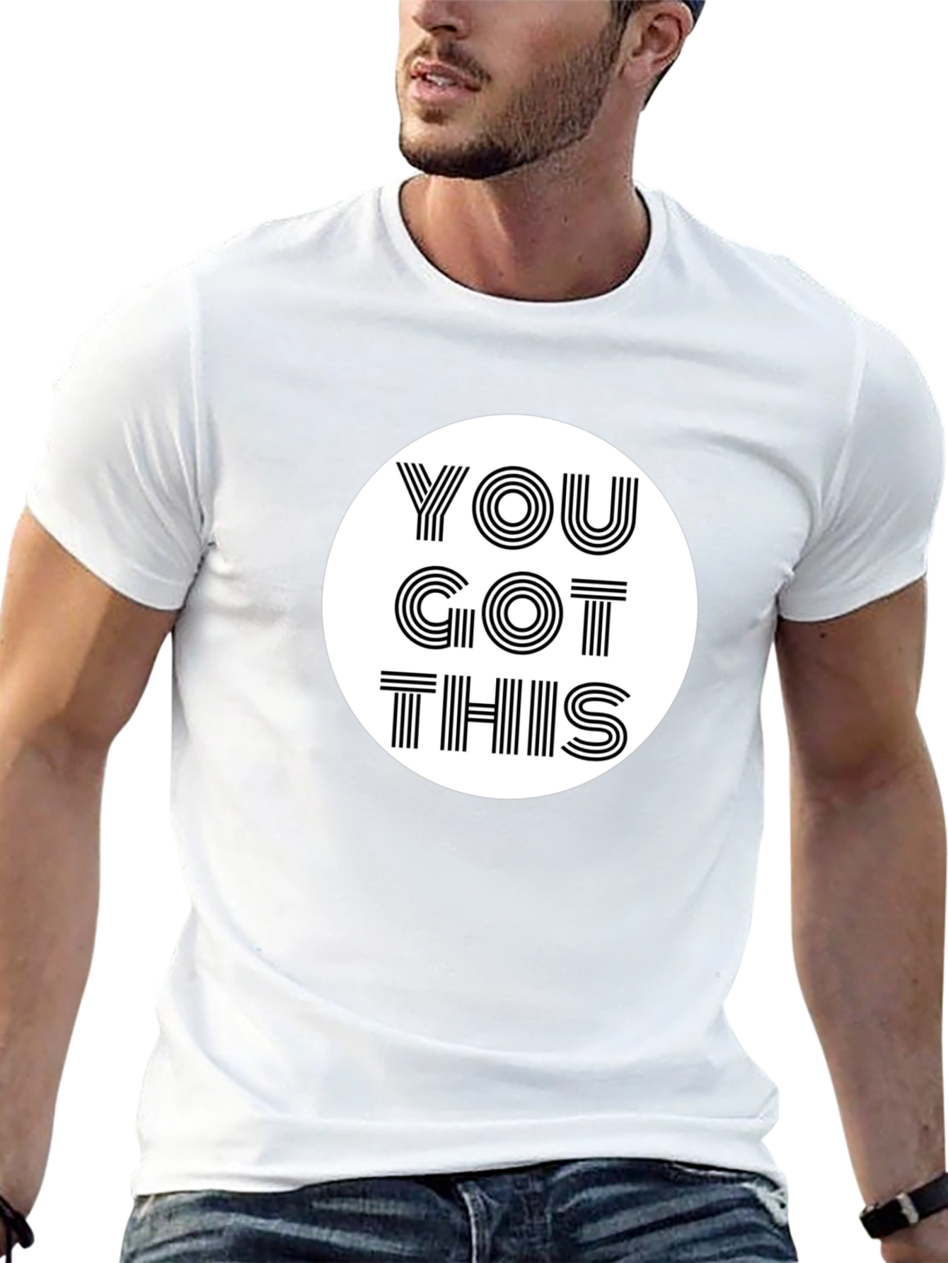 Motivational T-Shirt - You Got This - Black