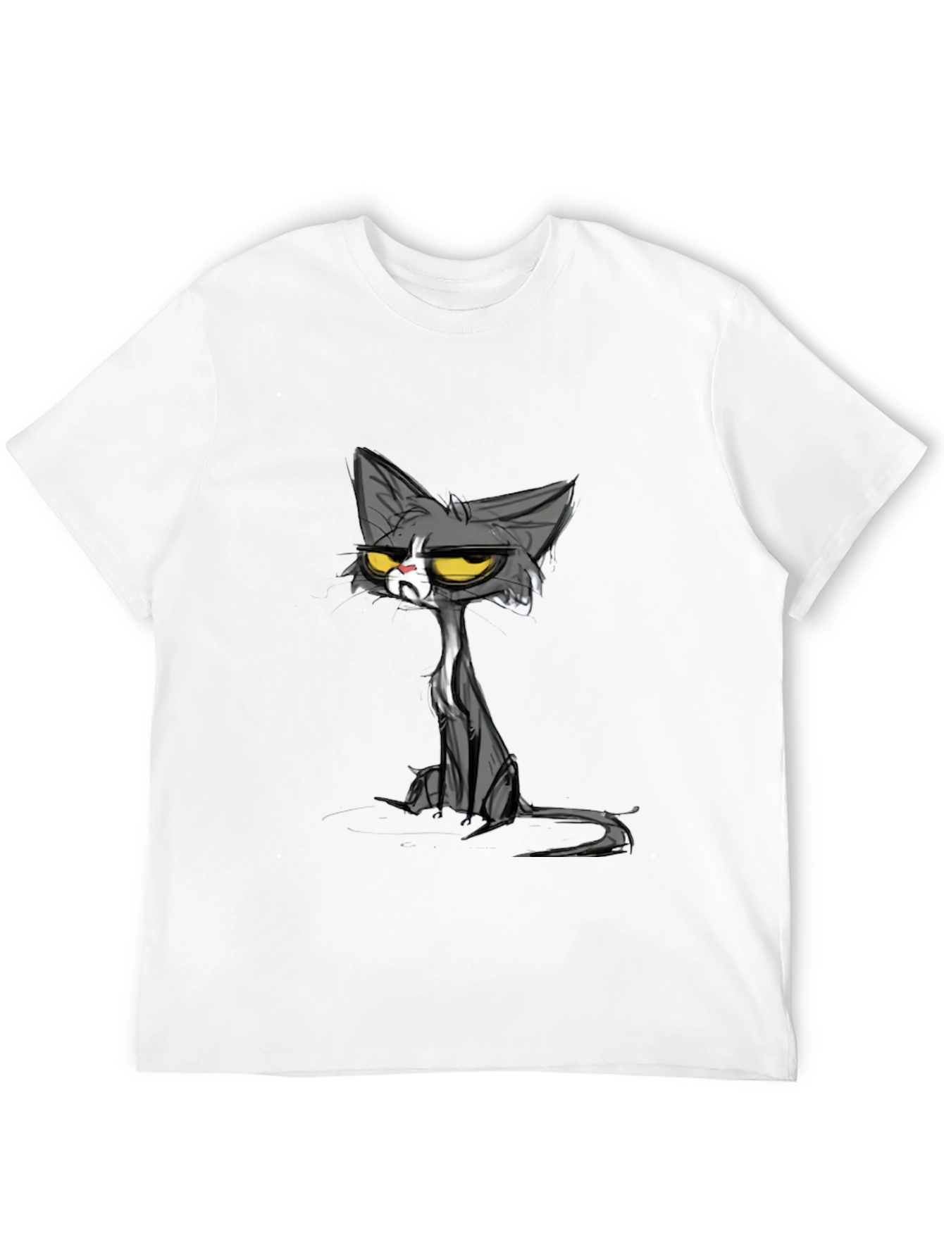 Grumpy Cat Black Graphic Tee
