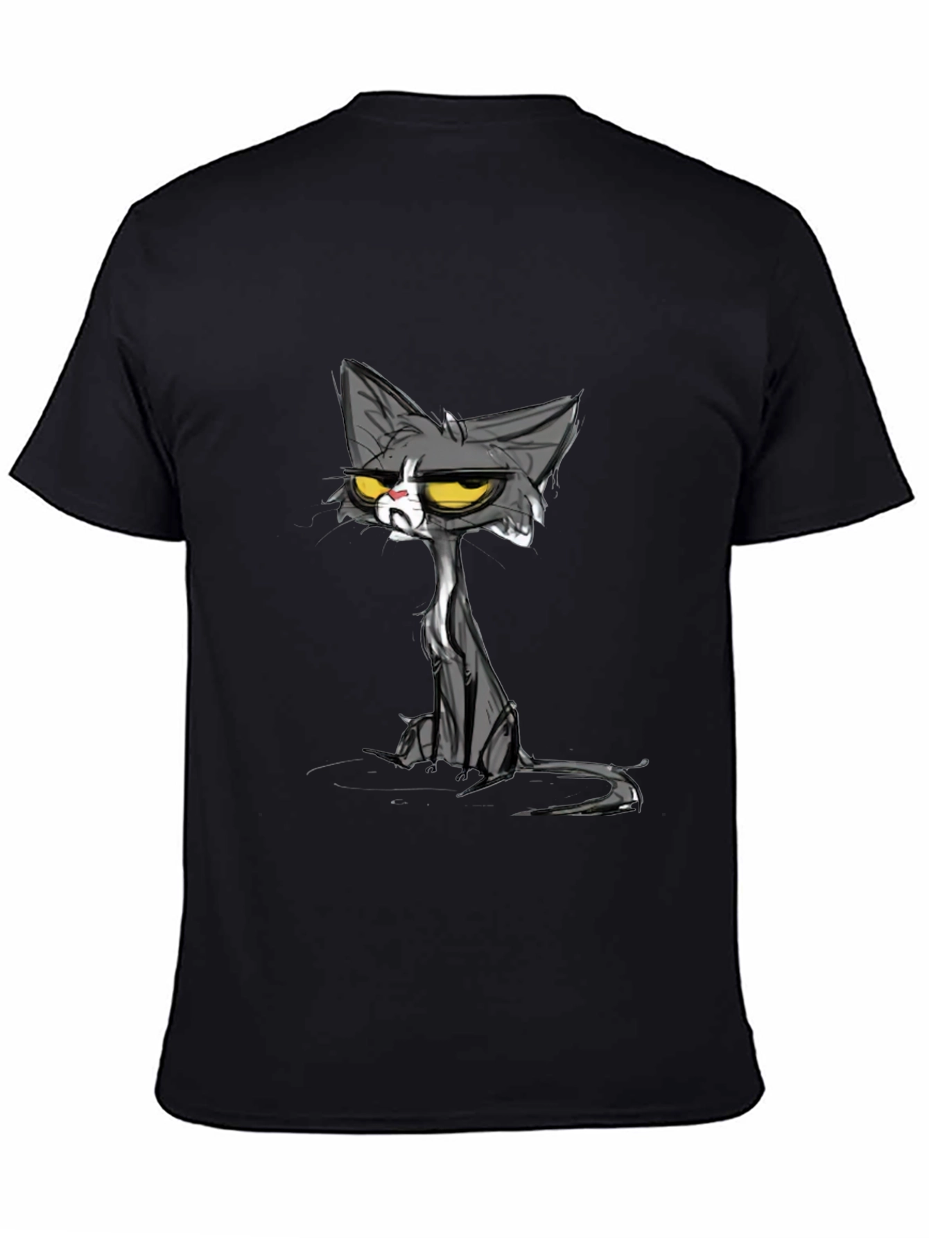 Grumpy Cat Black Graphic Tee