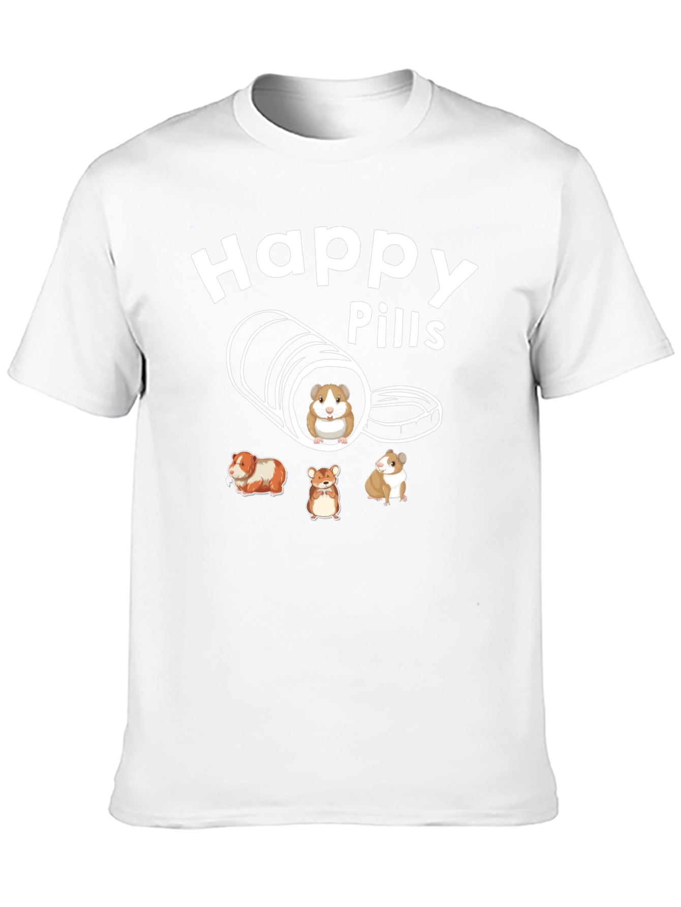 Happy Pills Guinea Pig T-Shirt