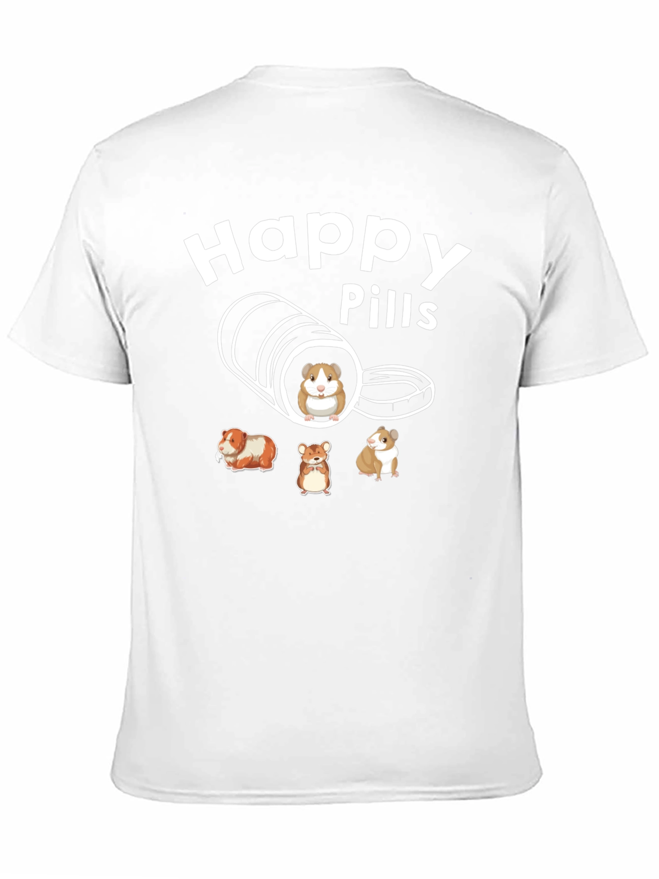 Happy Pills Guinea Pig T-Shirt