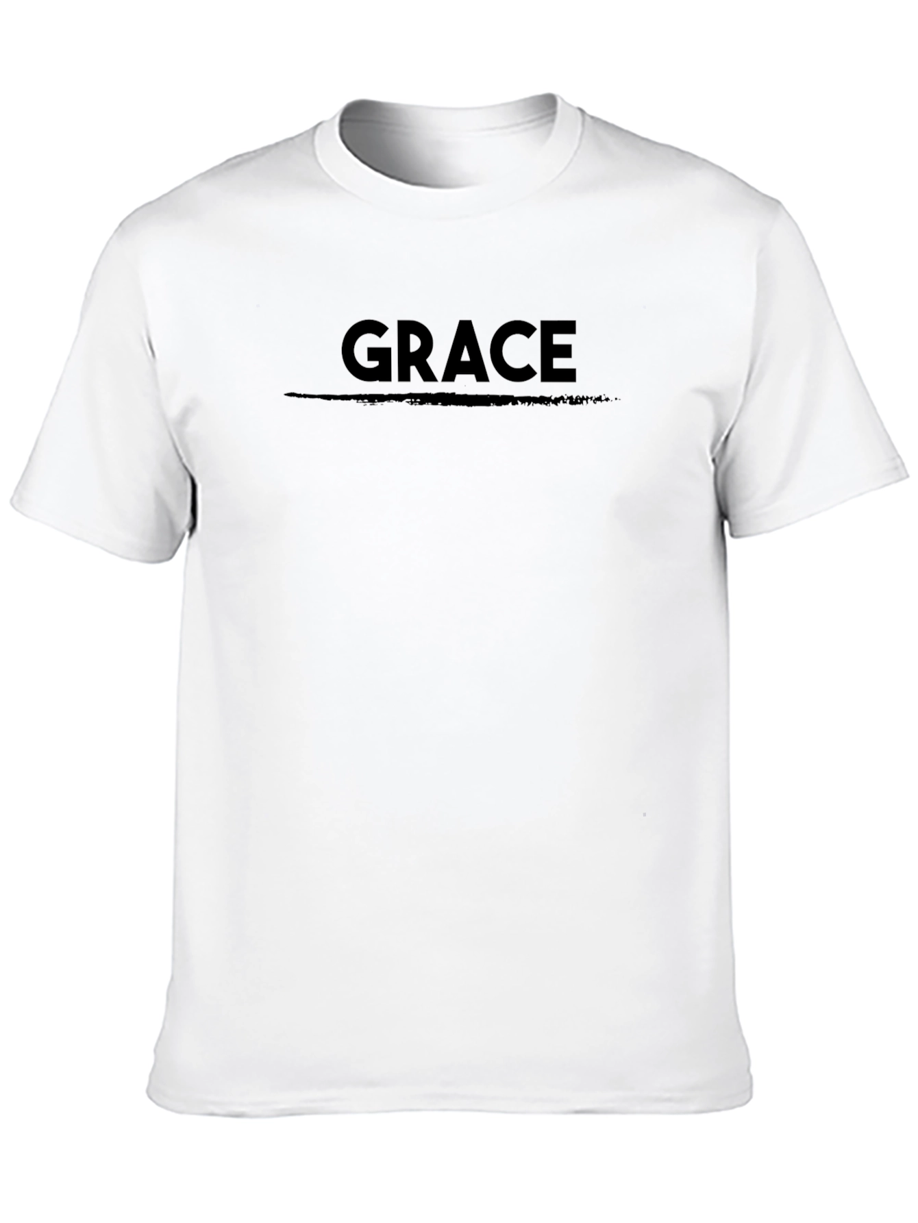 Grace T-Shirt - Black Christian Tee