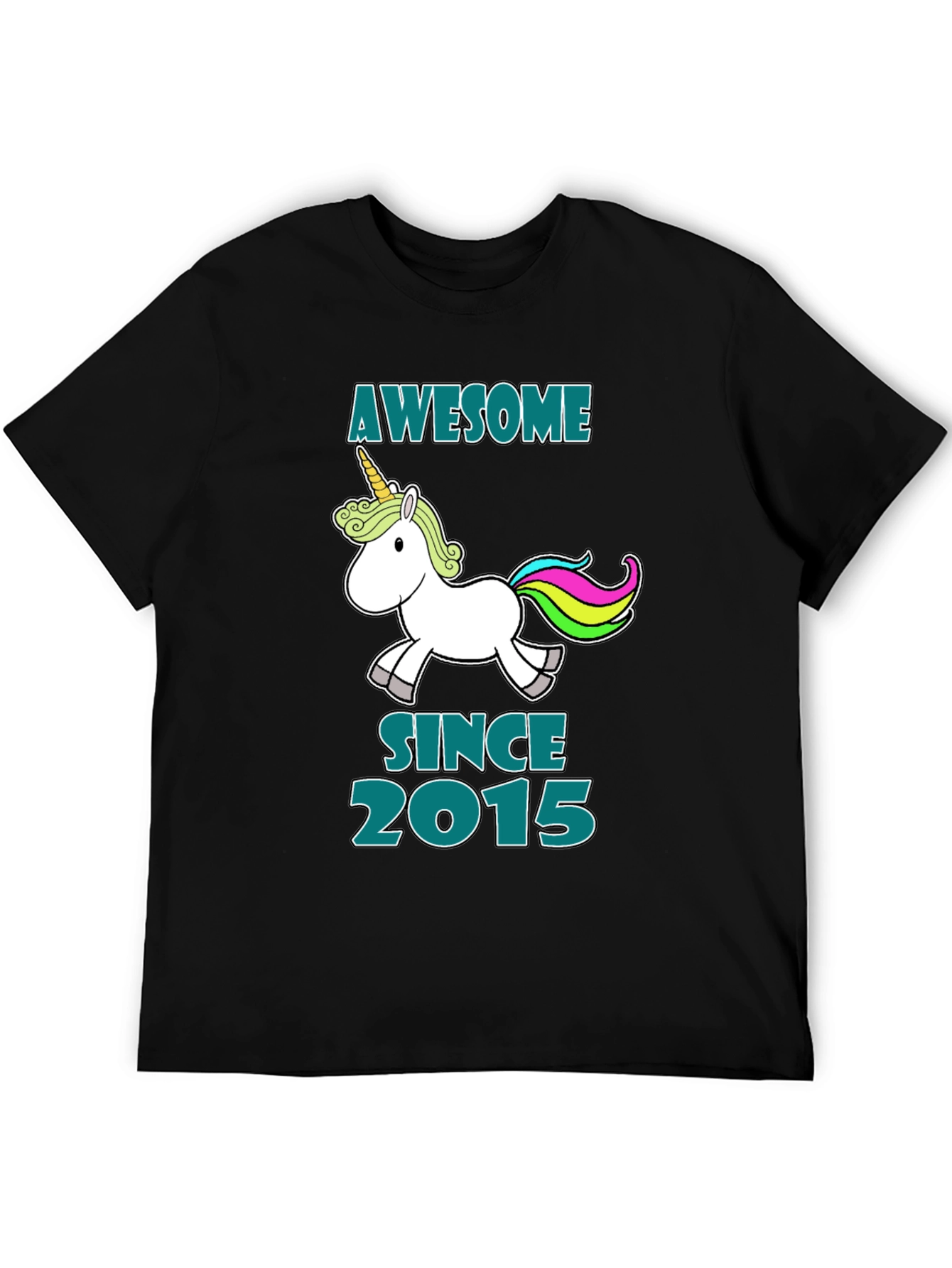 Awesome Since 2015 Unicorn T-Shirt
