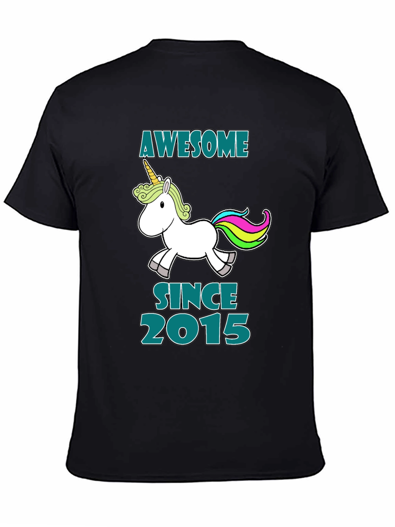 Awesome Since 2015 Unicorn T-Shirt