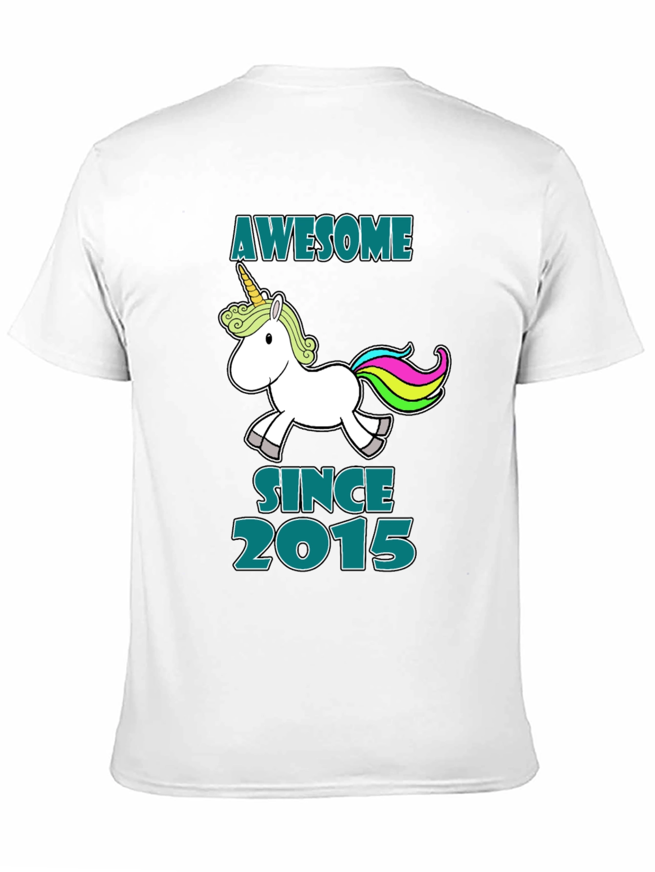 Awesome Since 2015 Unicorn T-Shirt