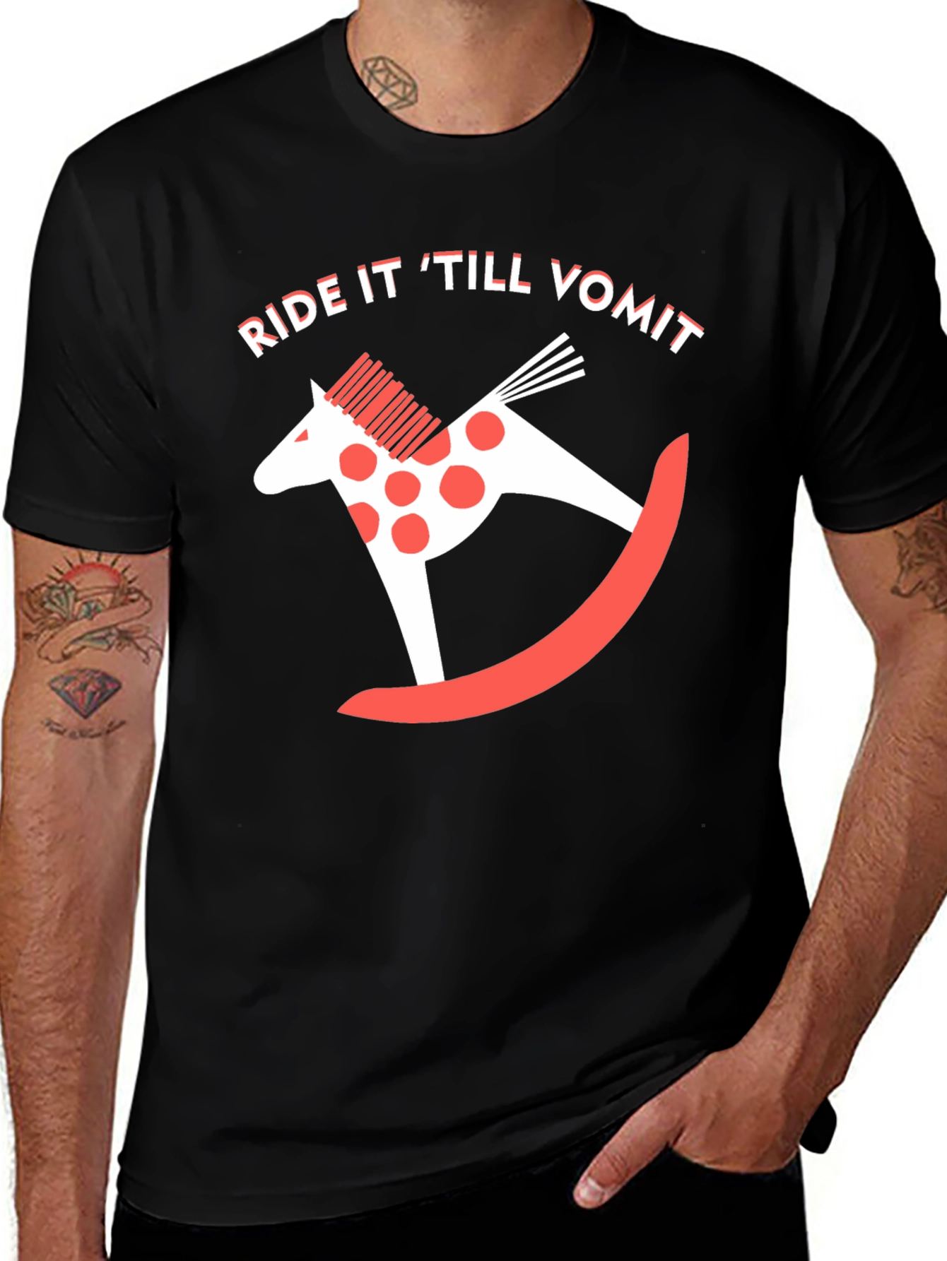 Ride It Till Vomit Graphic Tee