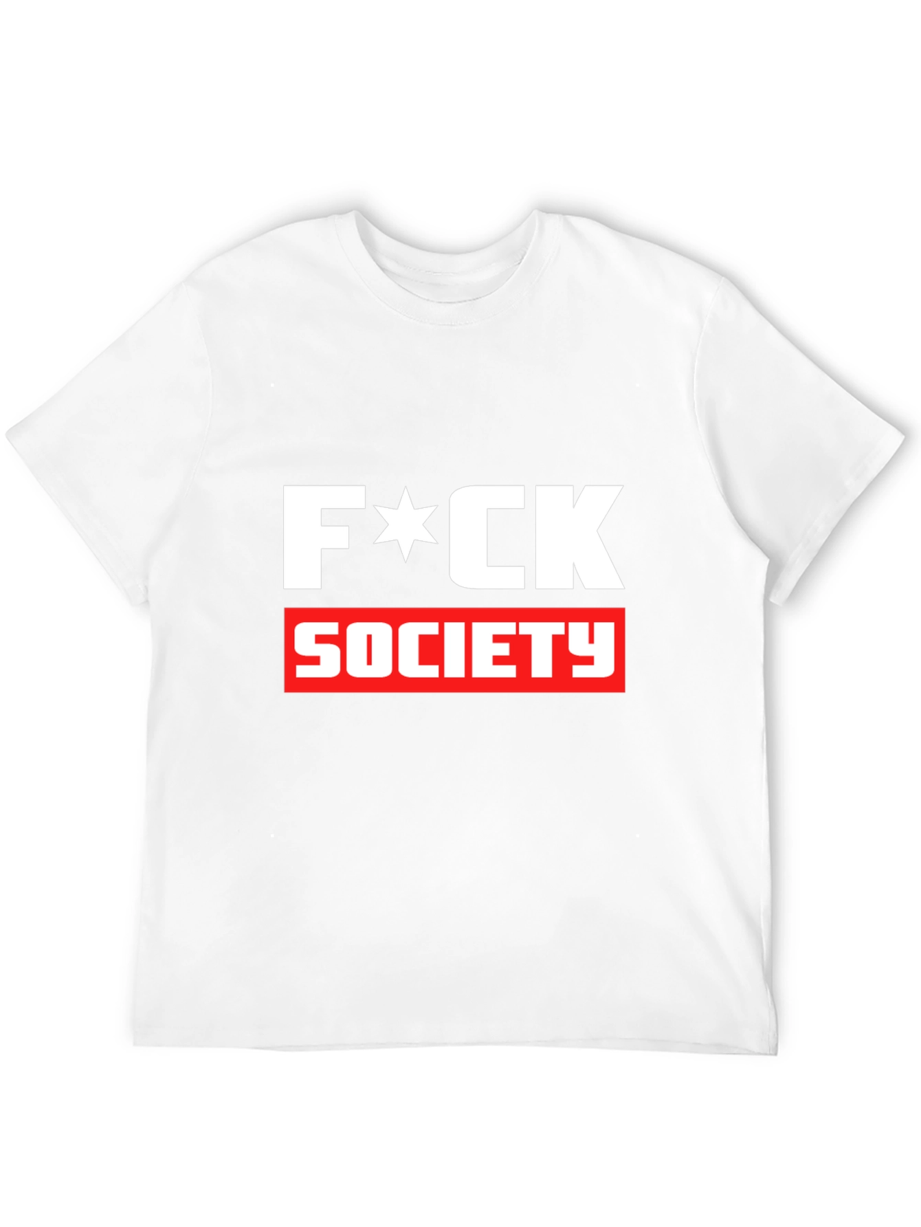 Edgy F*CK SOCIETY Graphic Tee - Bold Statement Shirt