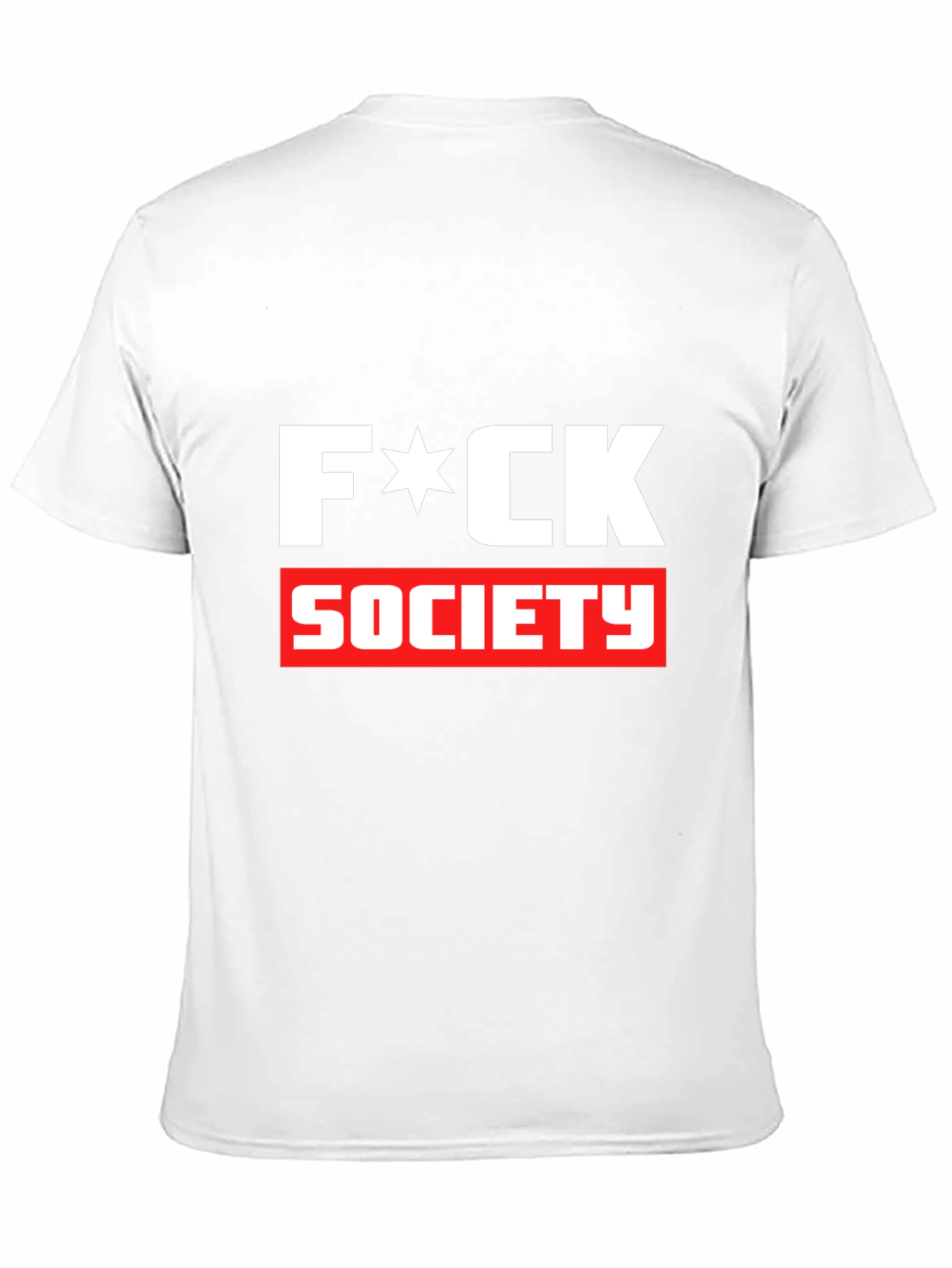 Edgy F*CK SOCIETY Graphic Tee - Bold Statement Shirt