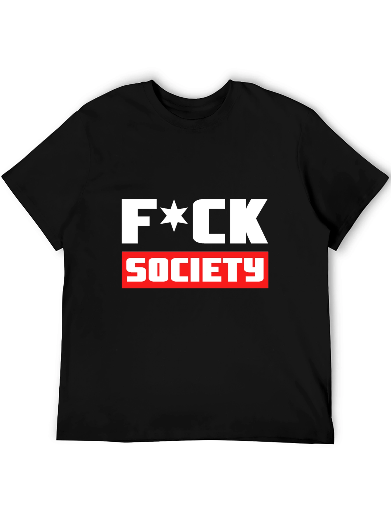 Edgy F*CK SOCIETY Graphic Tee - Bold Statement Shirt