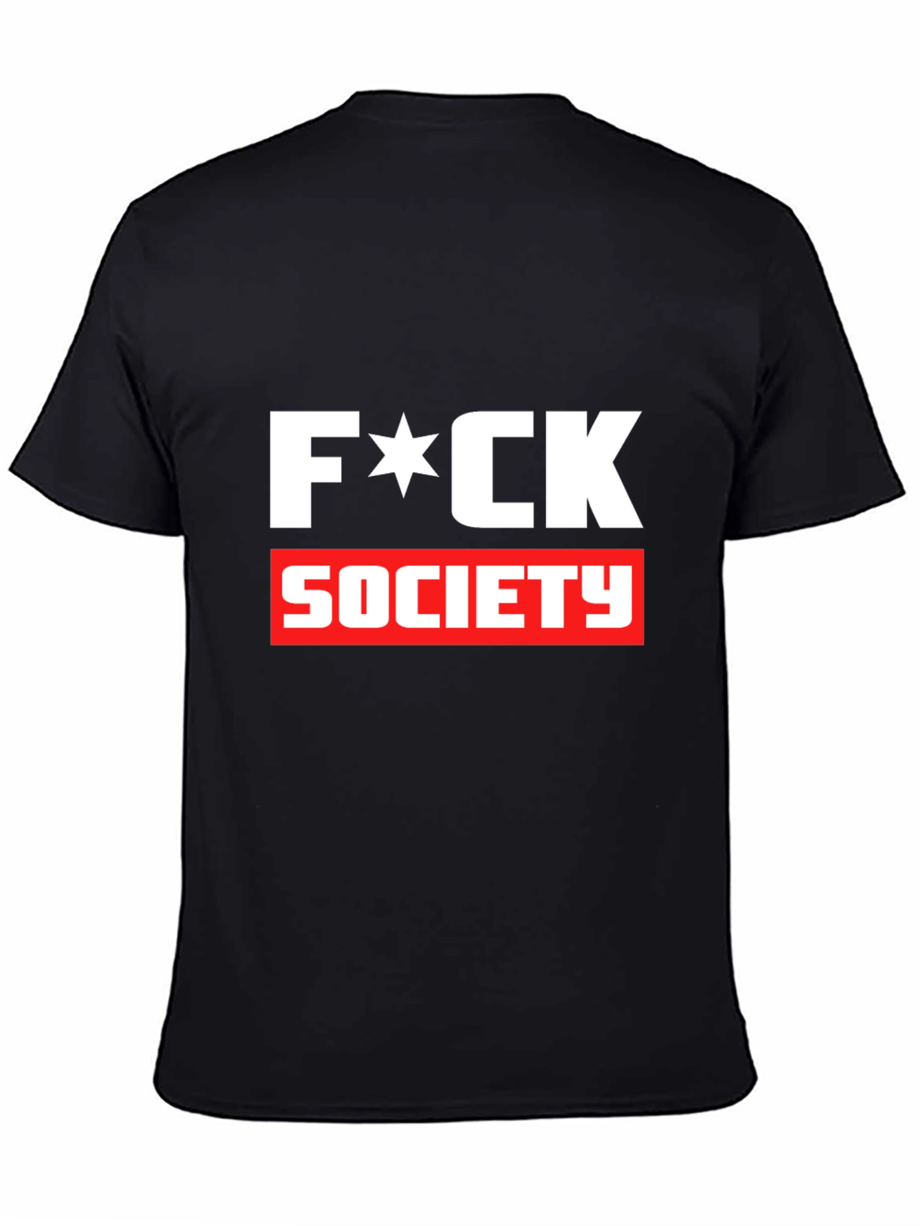 Edgy F*CK SOCIETY Graphic Tee - Bold Statement Shirt