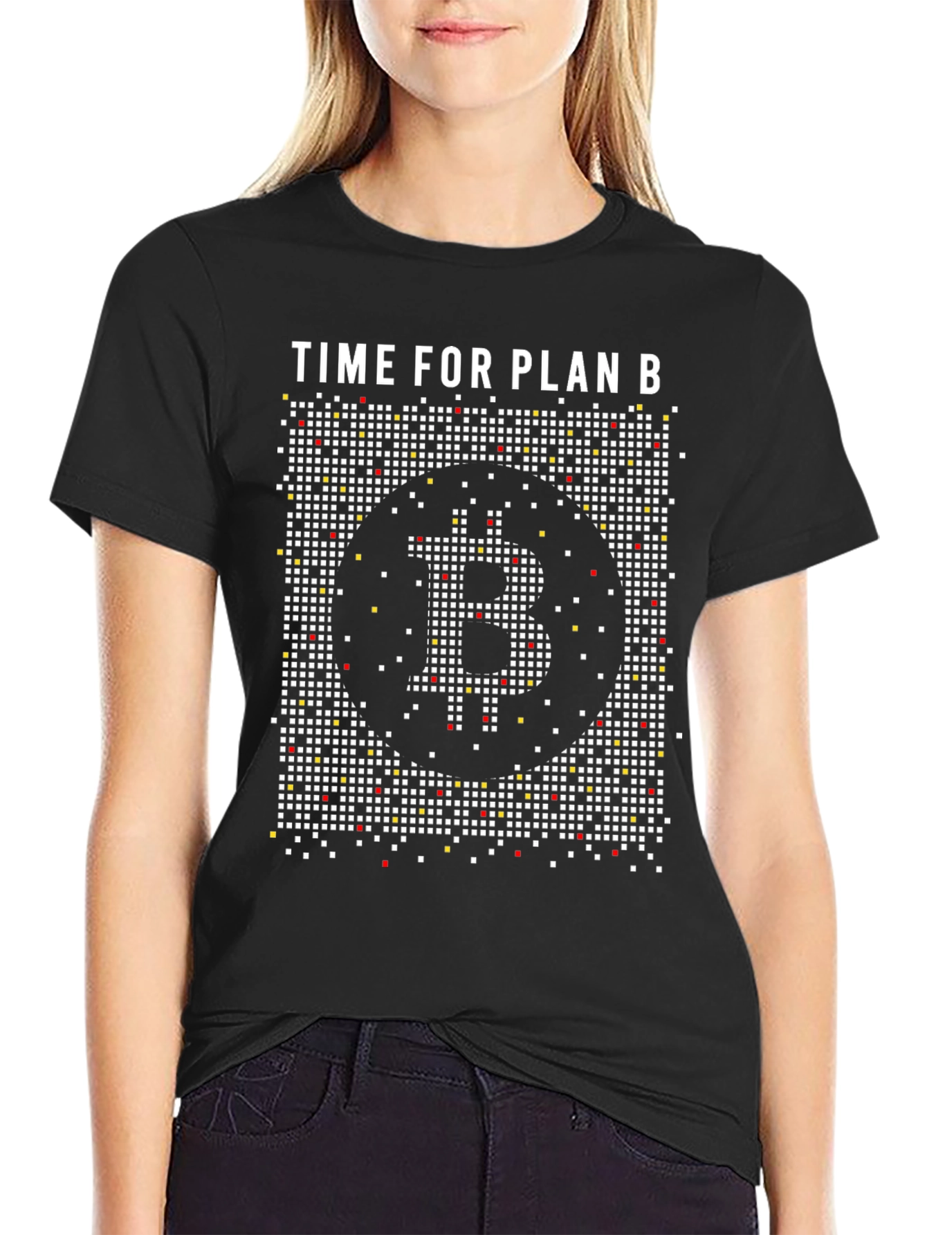 Time for Plan B Bitcoin Graphic Tee