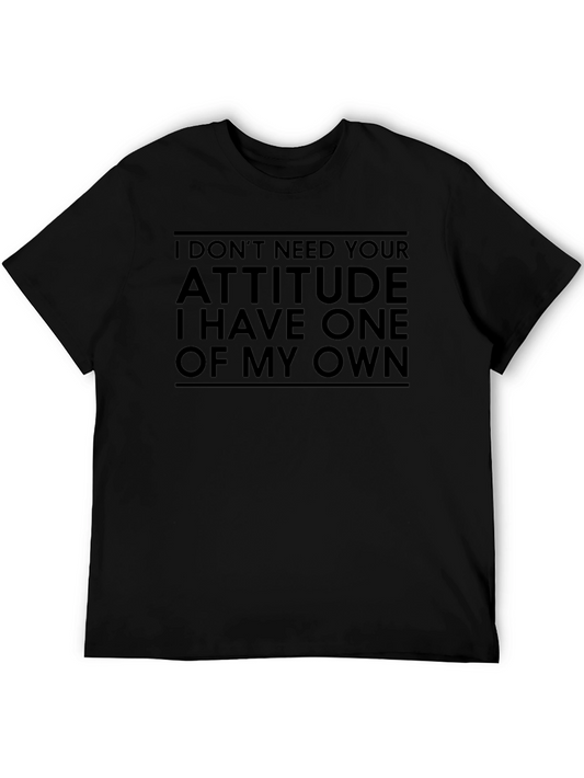 Attitude Graphic T-Shirt - Sarcastic Humor Tee