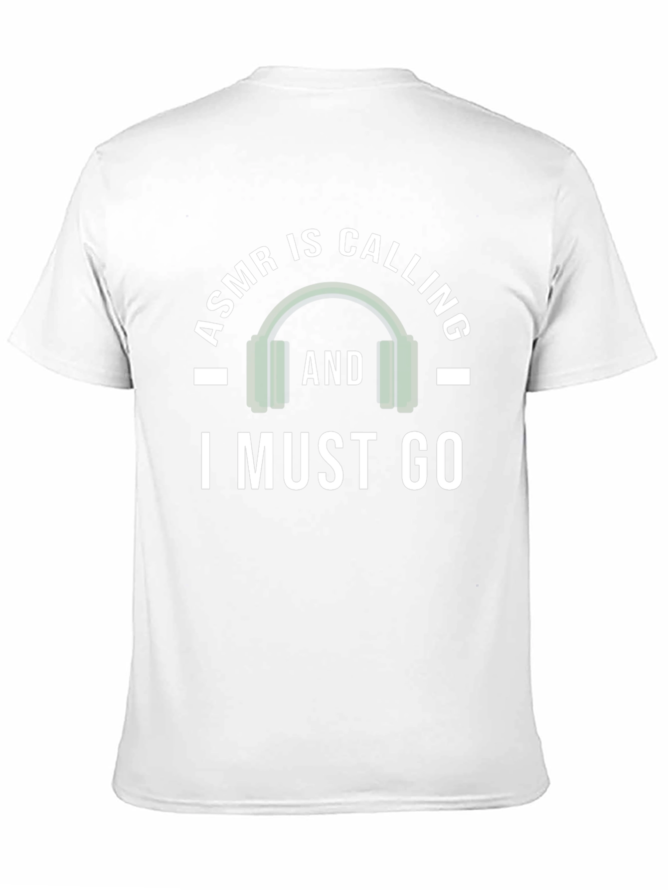 ASMR Calling Funny Black T-Shirt