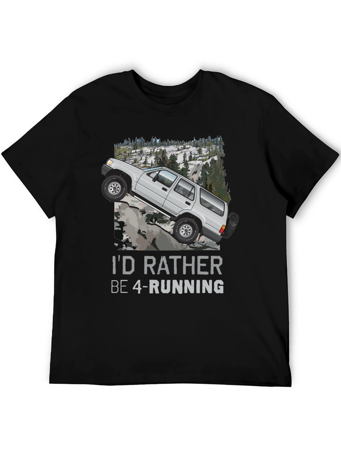 Id Rather Be 4-Running T-Shirt