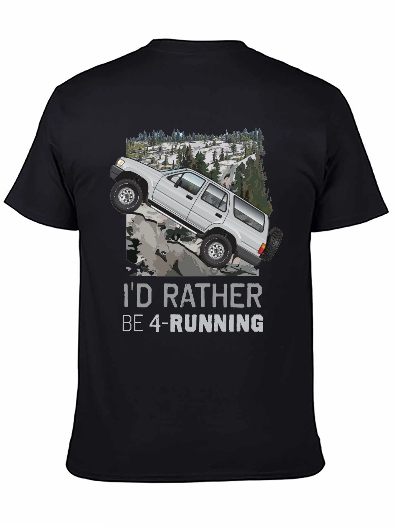 Id Rather Be 4-Running T-Shirt