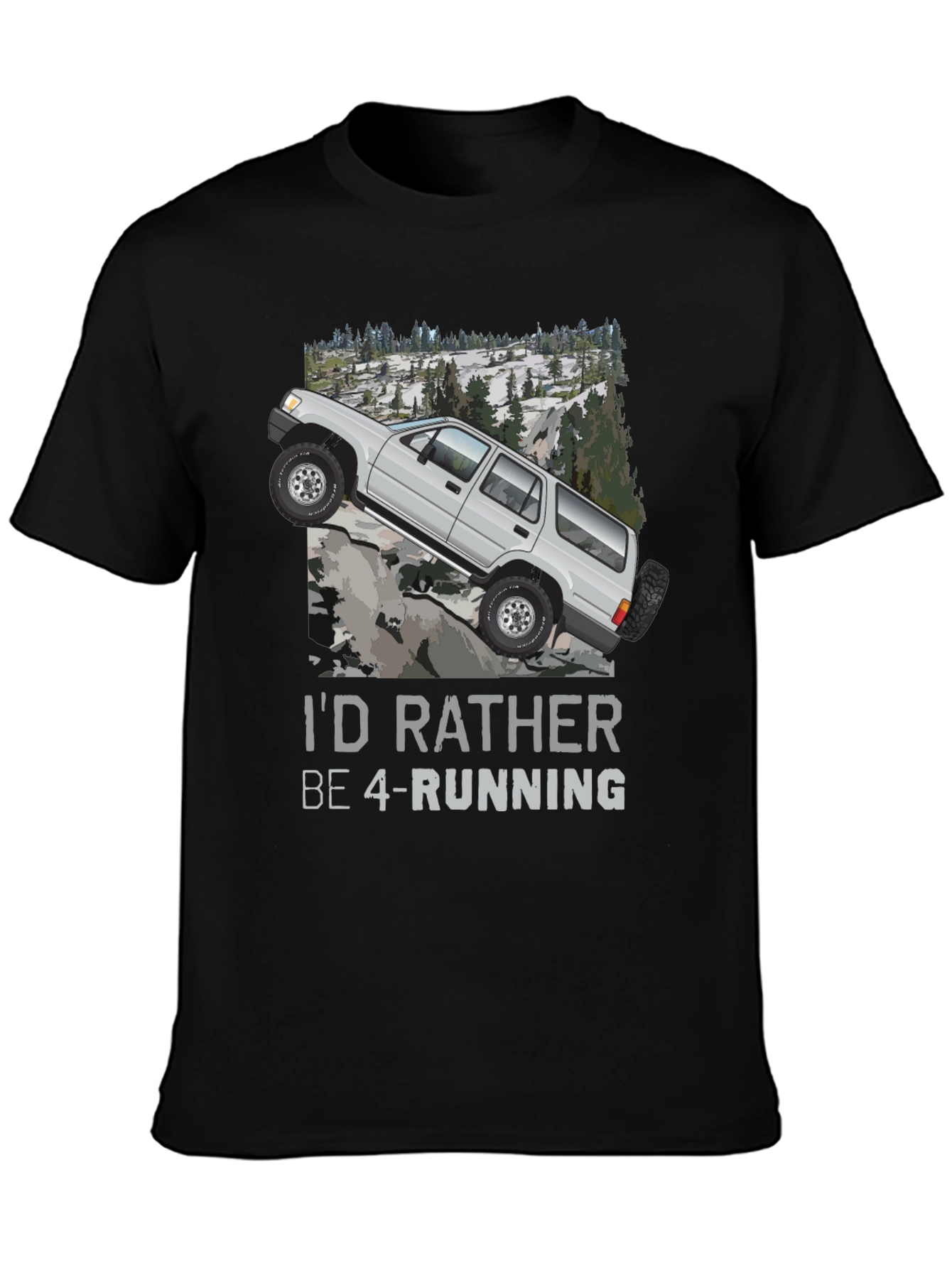Id Rather Be 4-Running T-Shirt
