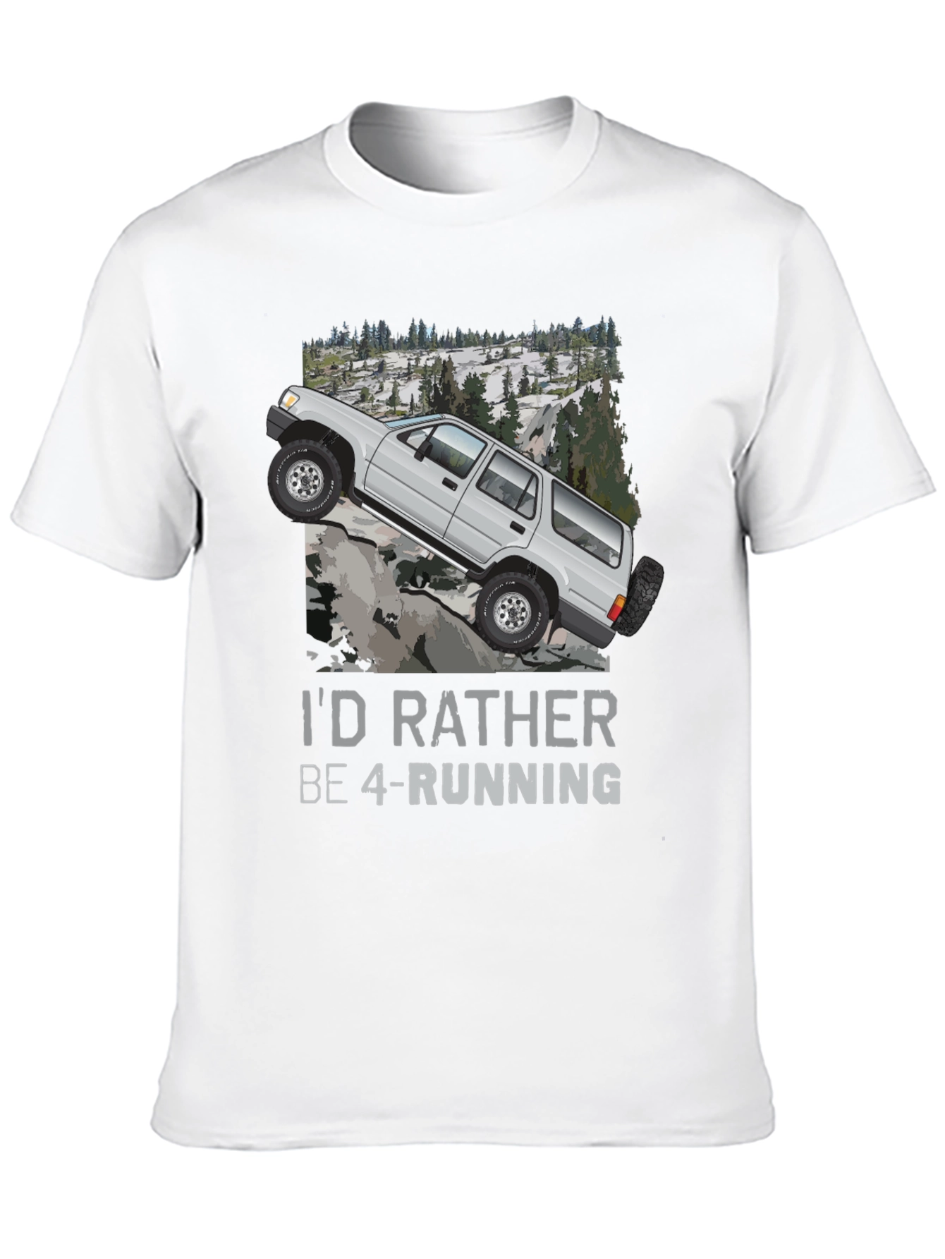 Id Rather Be 4-Running T-Shirt