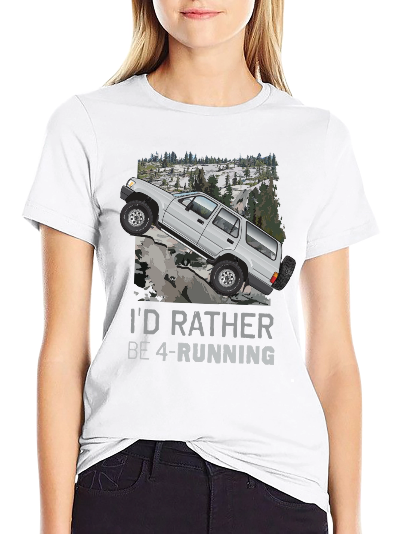 Id Rather Be 4-Running T-Shirt