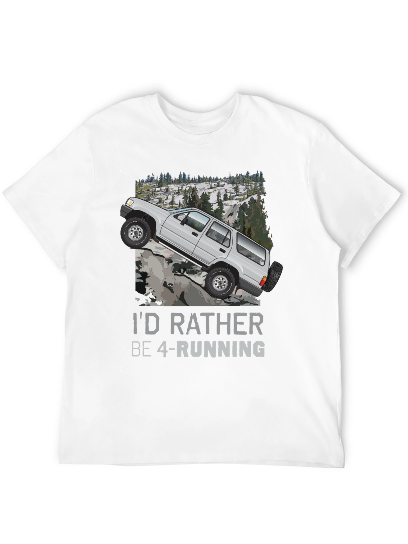 Id Rather Be 4-Running T-Shirt