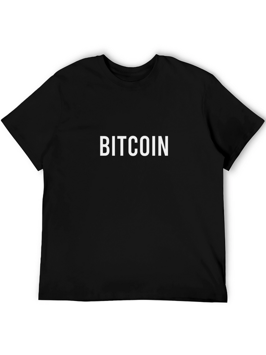 Bitcoin Black T-Shirt - Crypto Fashion