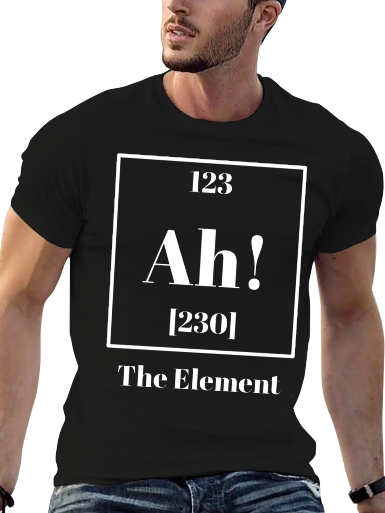 The Element Ah! Graphic T-Shirt - Chemistry Humor