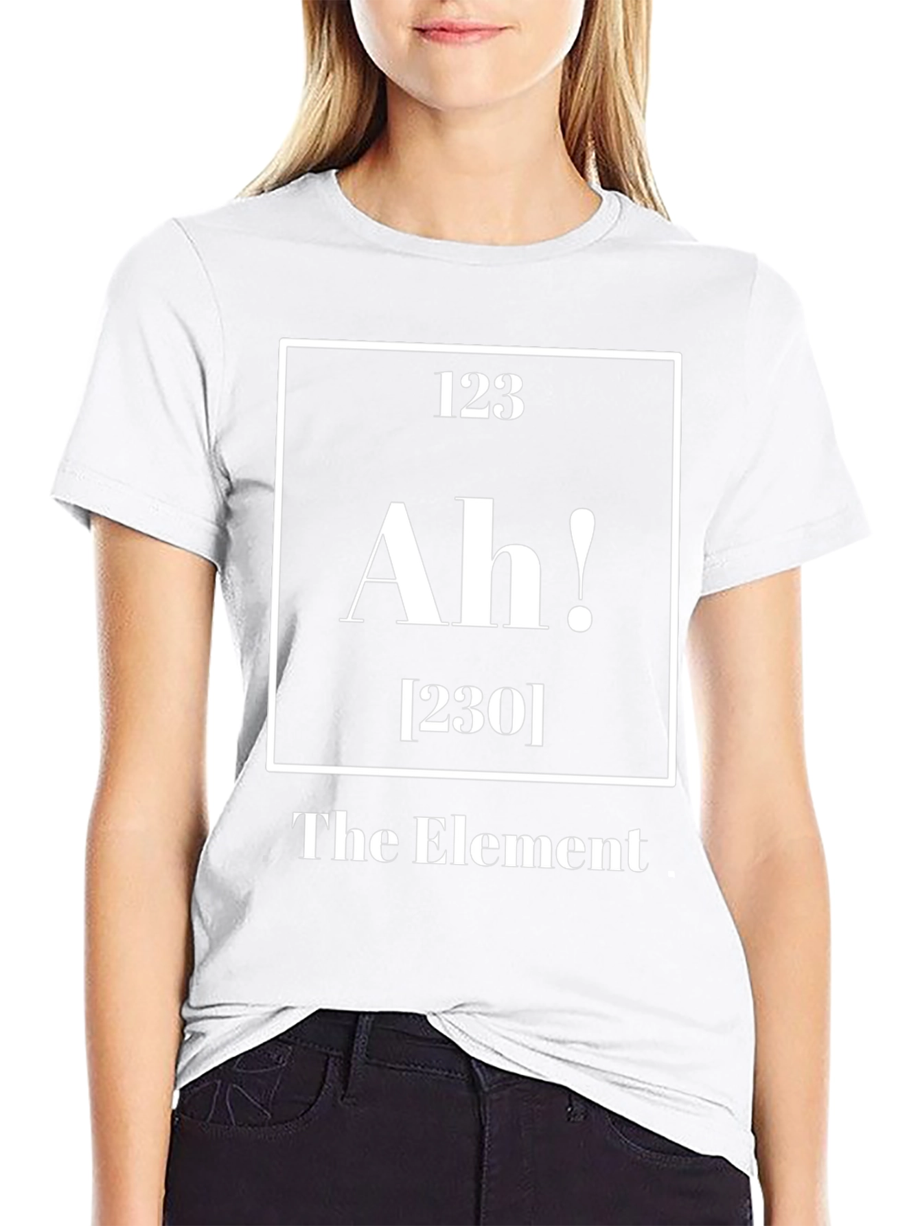 The Element Ah! Graphic T-Shirt - Chemistry Humor