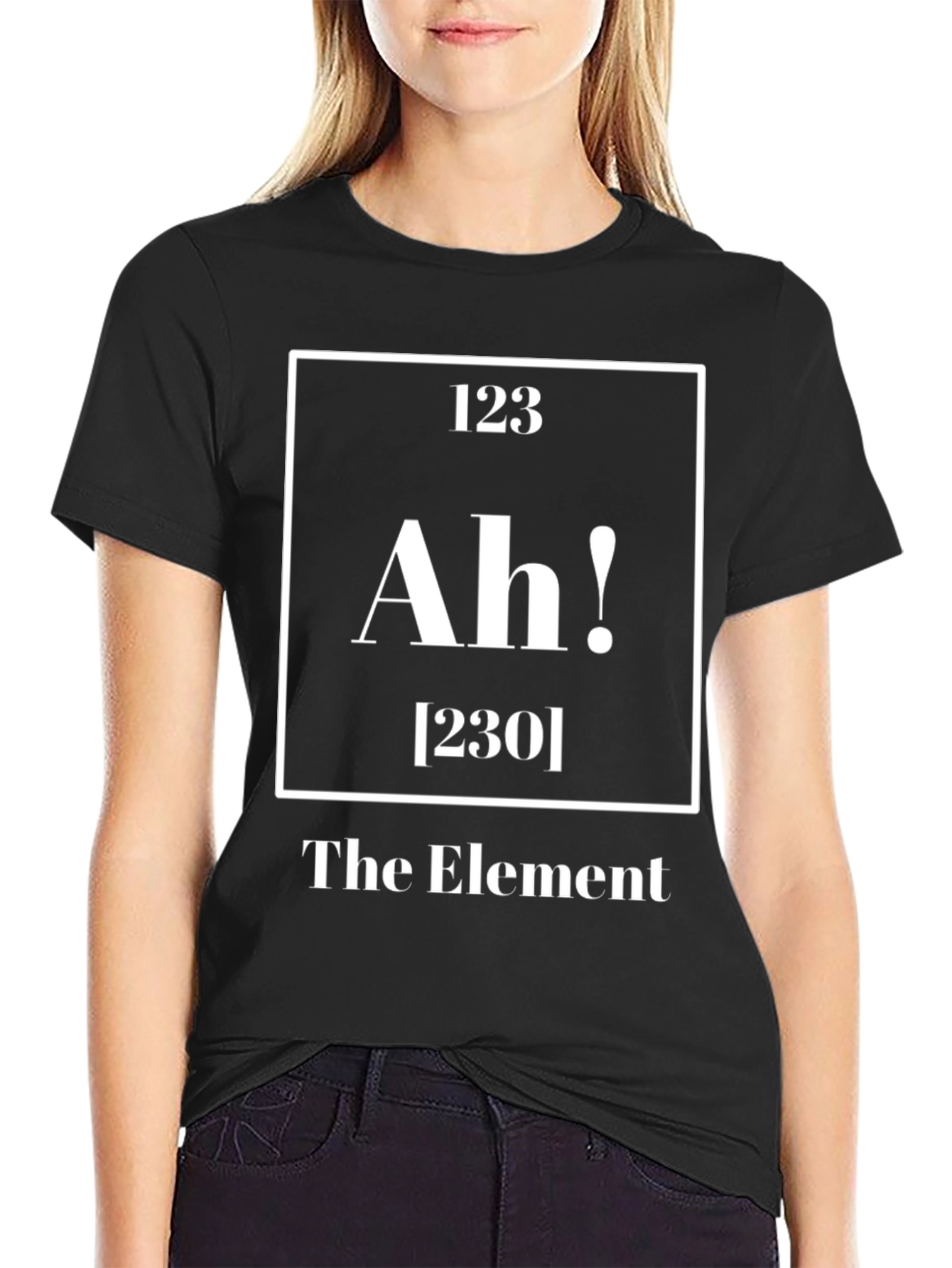 The Element Ah! Graphic T-Shirt - Chemistry Humor