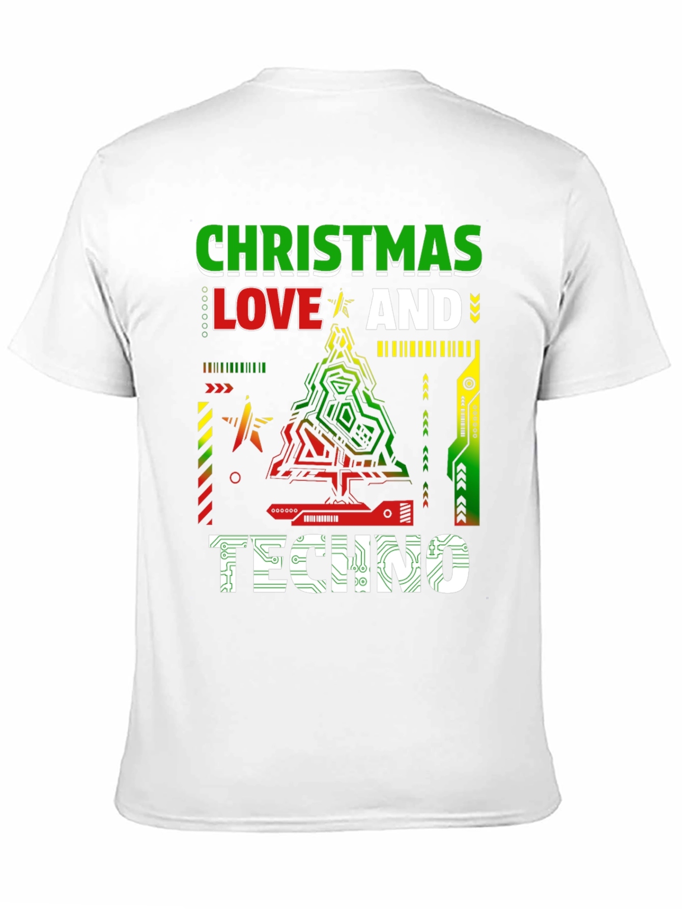 Christmas Love & Techno T-Shirt