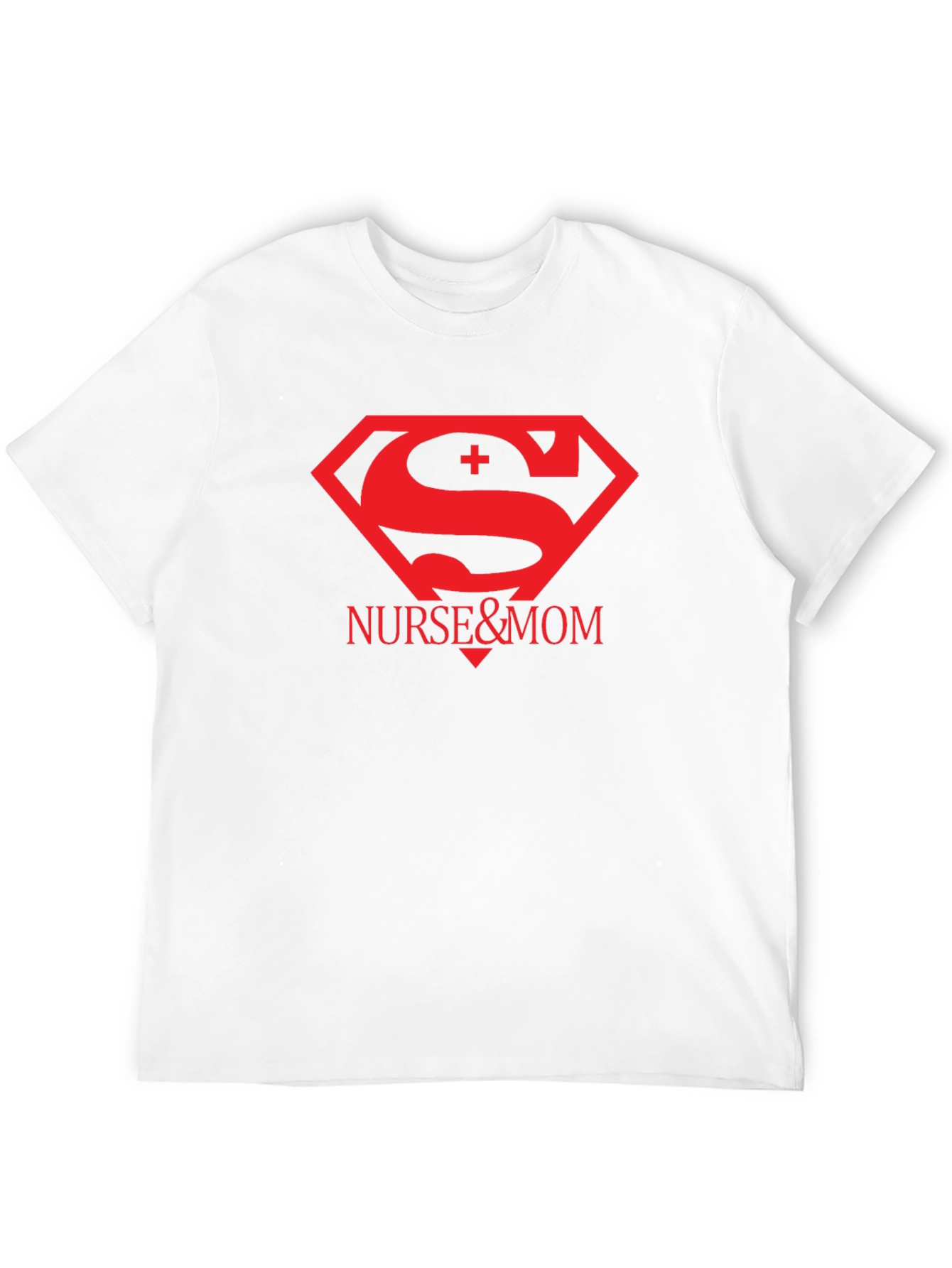 Nurse & Mom Superhero T-Shirt