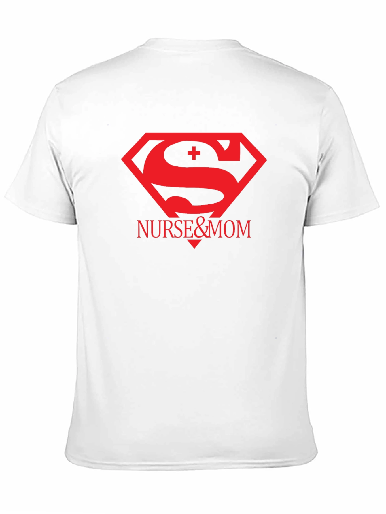 Nurse & Mom Superhero T-Shirt