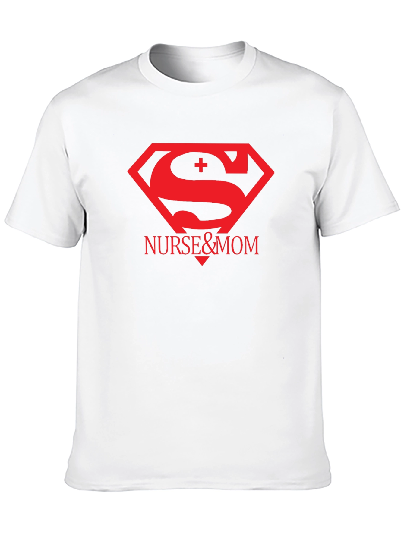 Nurse & Mom Superhero T-Shirt