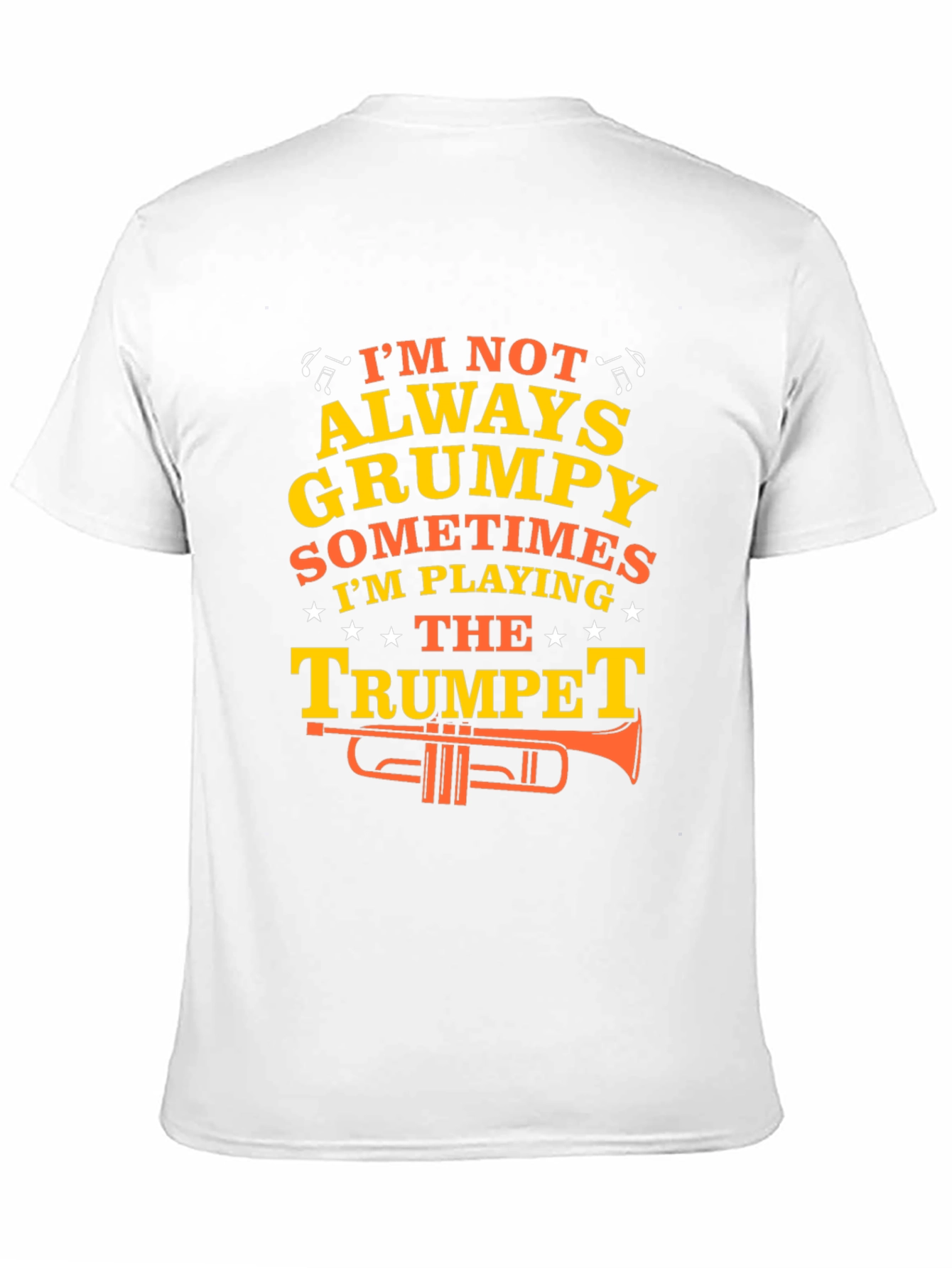 Grumpy Trumpet Player T-Shirt - Funny Musician Tee