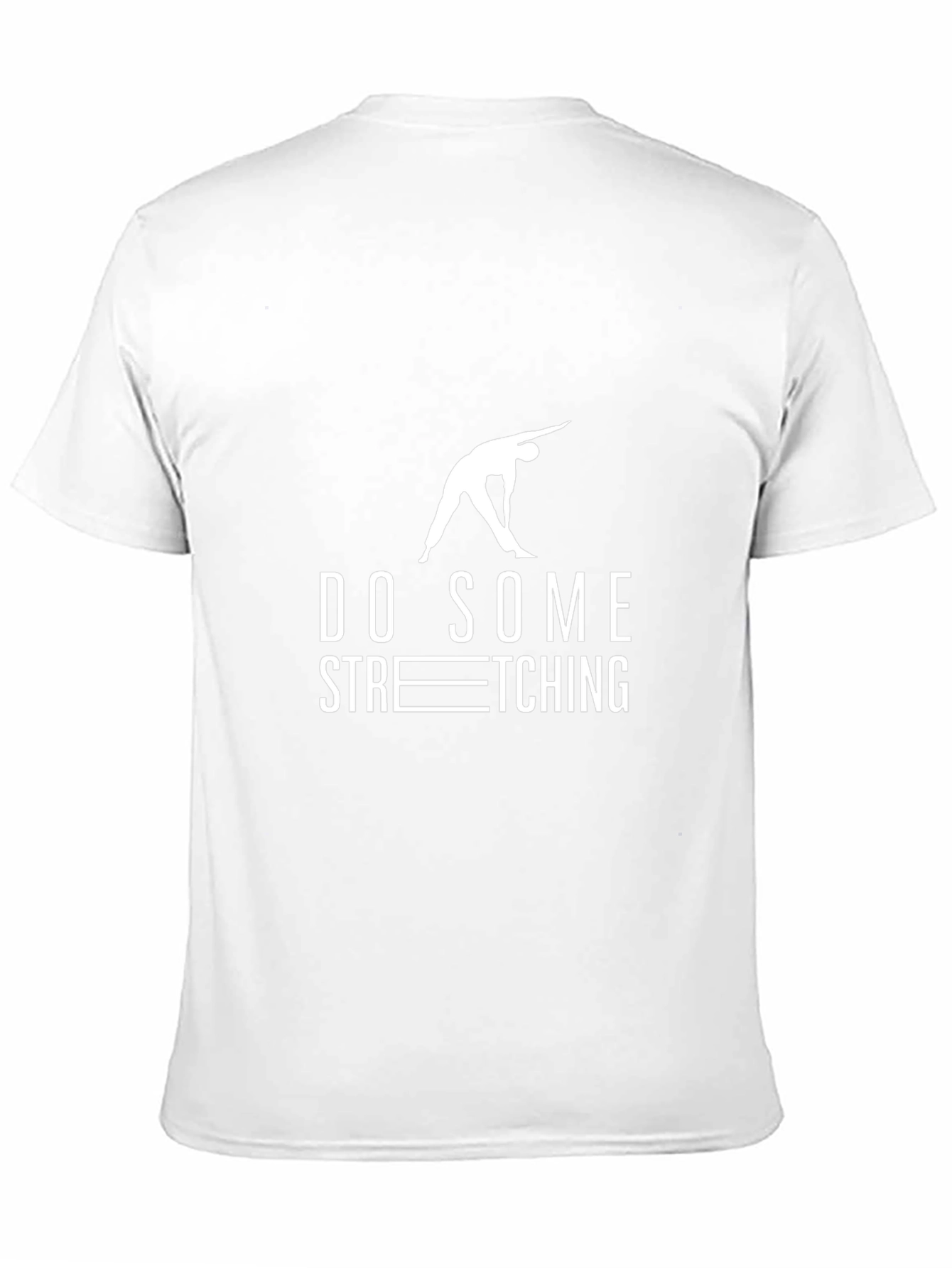 Do Some Stretching Graphic Tee - Black Casual Shirt